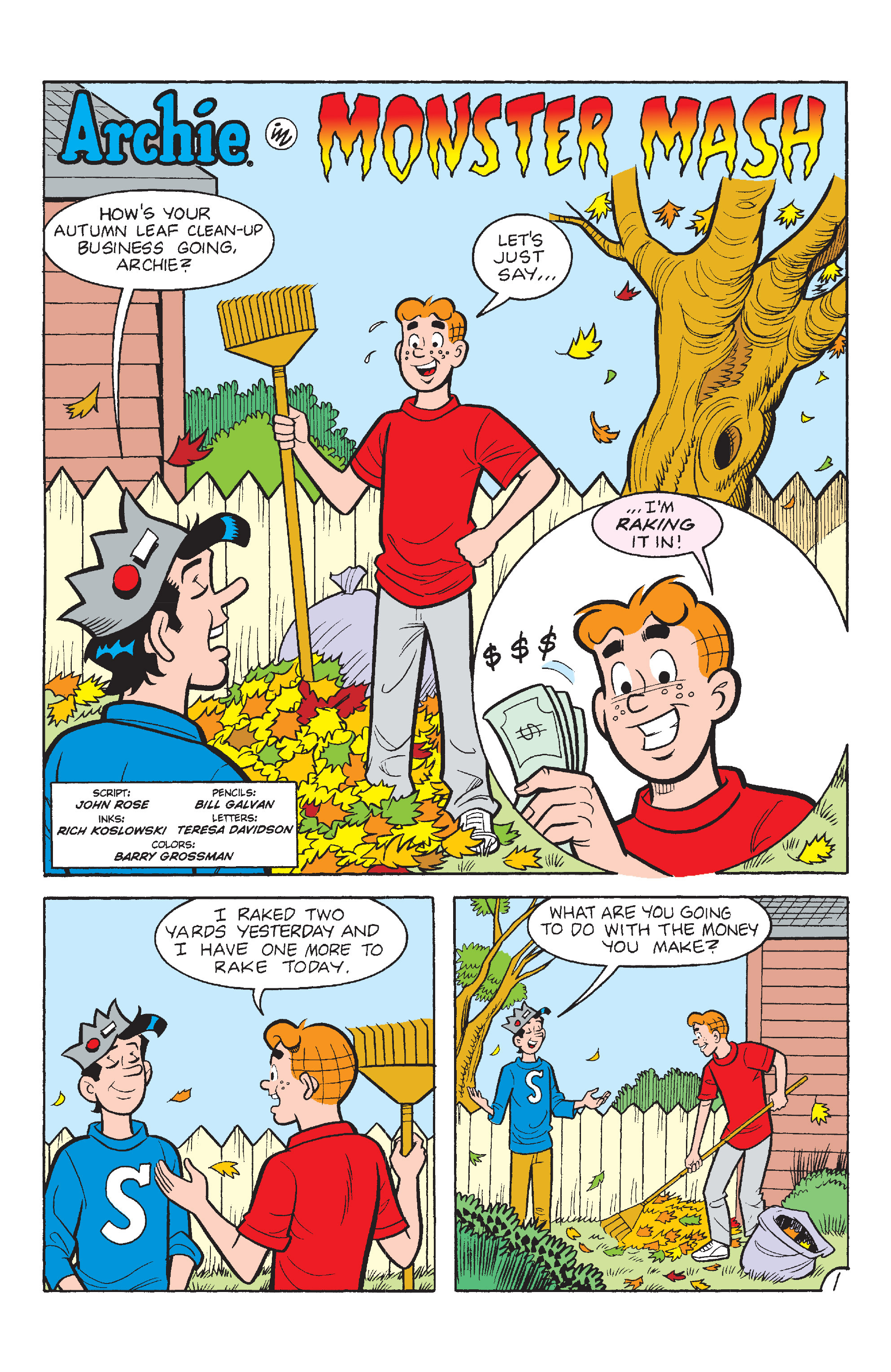 Read online Archie: Fall Fun! comic -  Issue # TPB - 106
