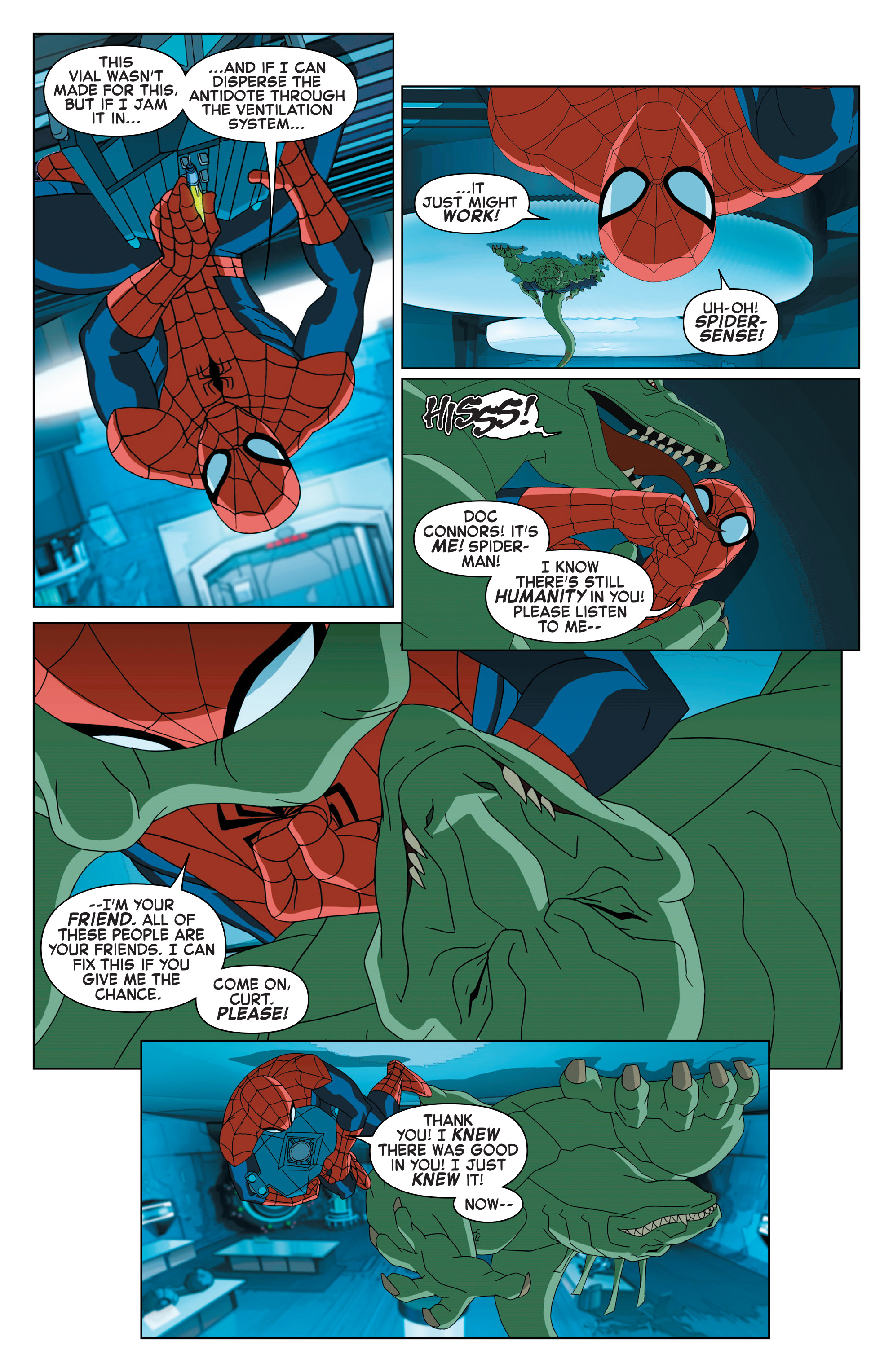 Read online Marvel Universe Ultimate Spider-Man Vs. The Sinister Six comic -  Issue #5 - 19