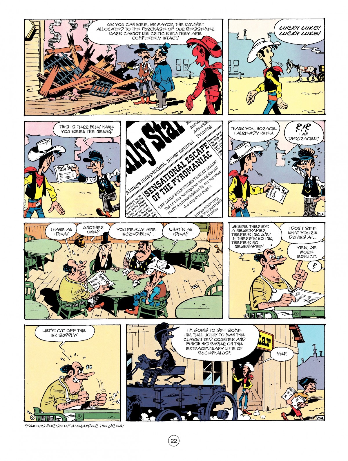Read online A Lucky Luke Adventure comic -  Issue #41 - 22