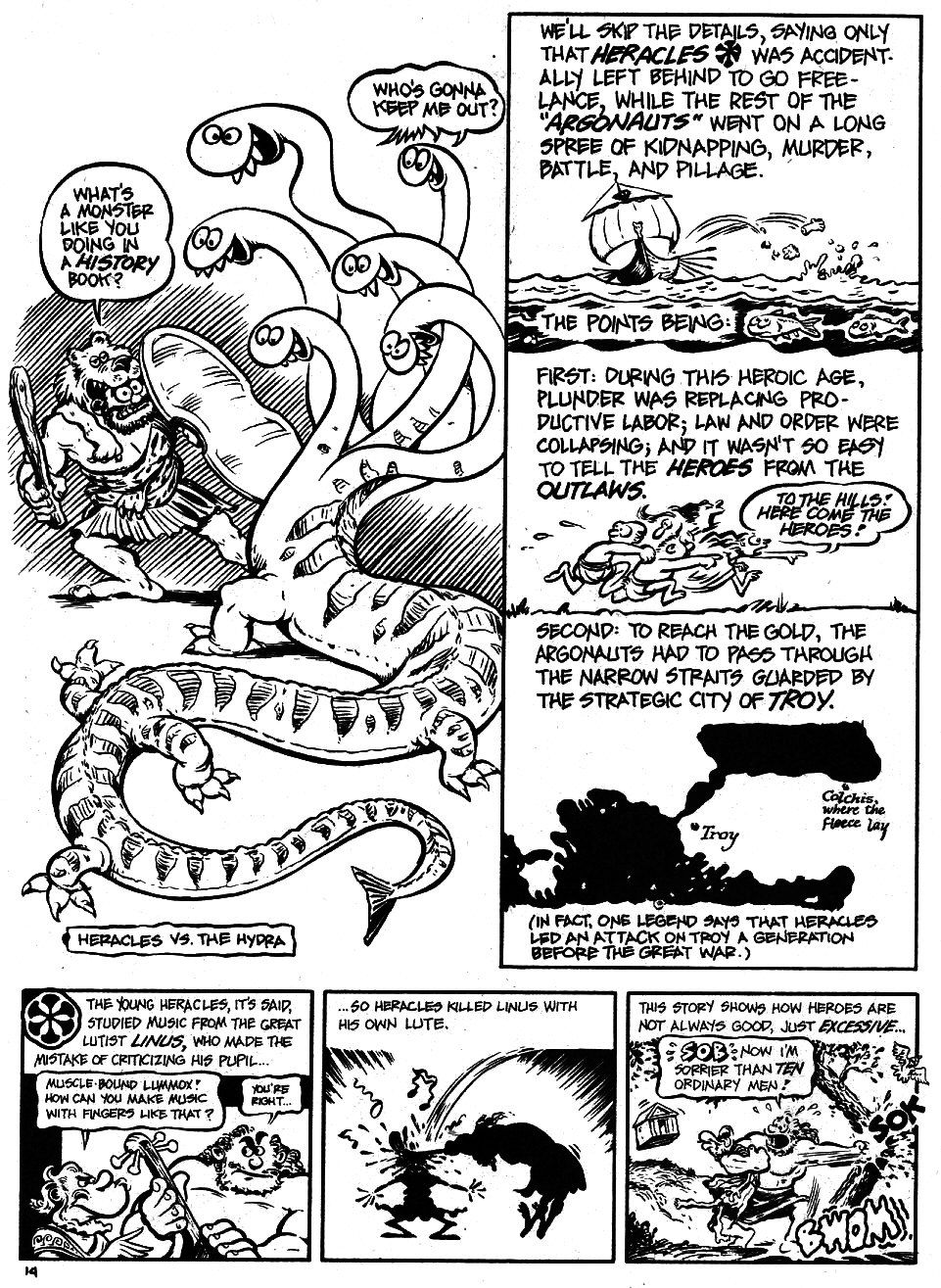 Read online The Cartoon History of the Universe comic -  Issue #5 - 16