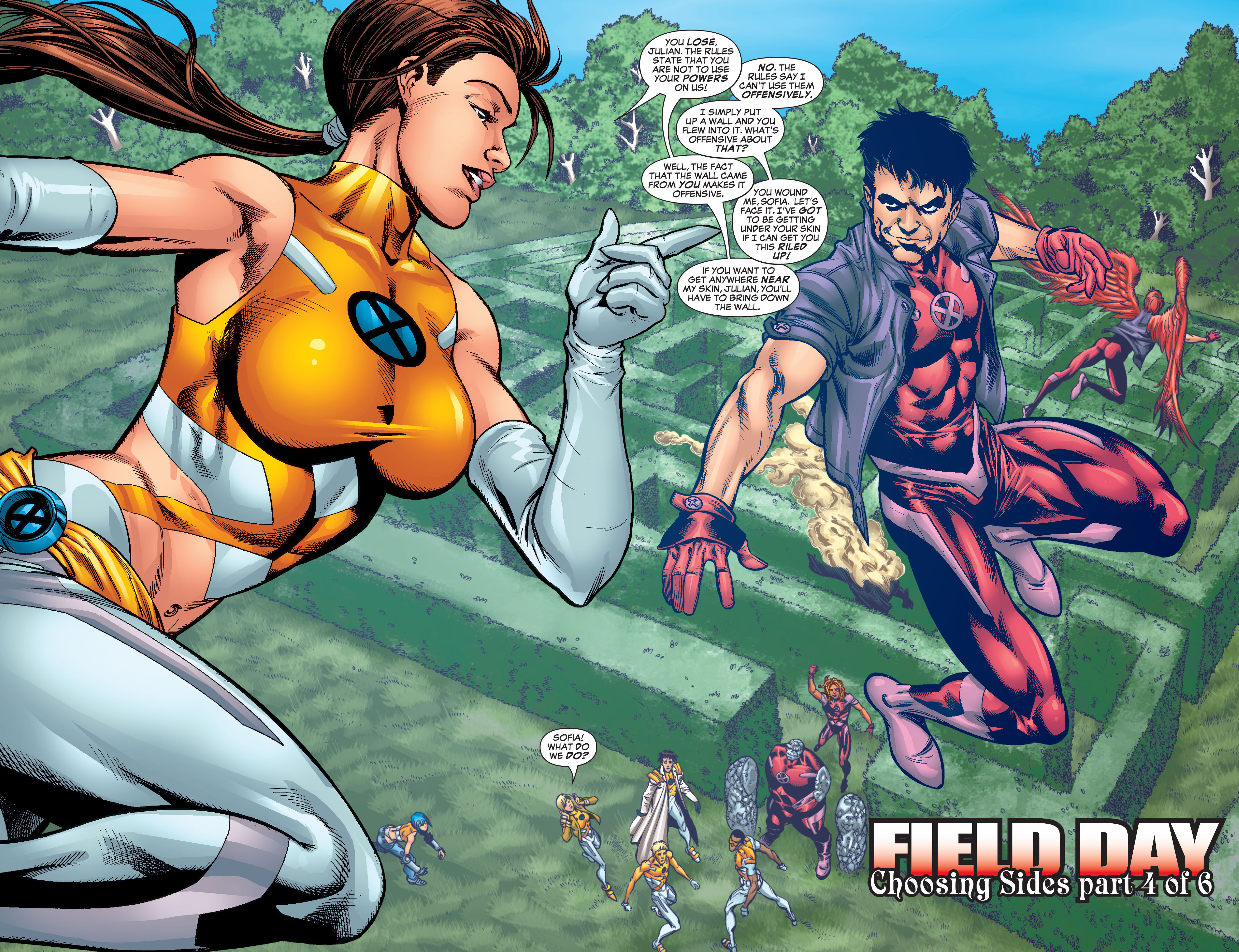 Read online New X-Men (2004) comic -  Issue #4 - 4