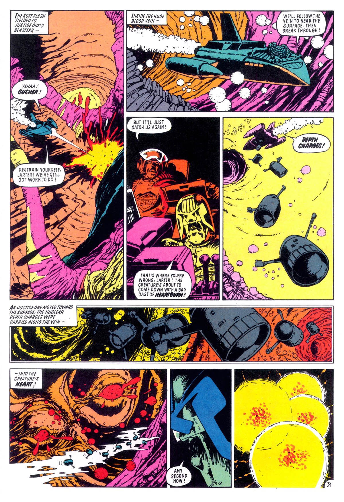 Read online Judge Dredd: The Judge Child Quest comic -  Issue #2 - 36