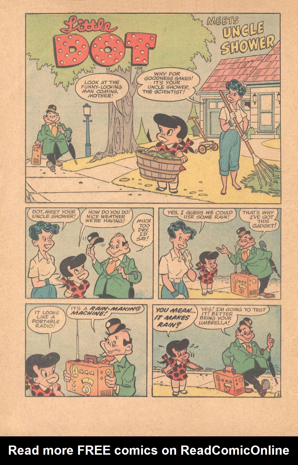 Read online Little Dot (1953) comic -  Issue #30 - 12