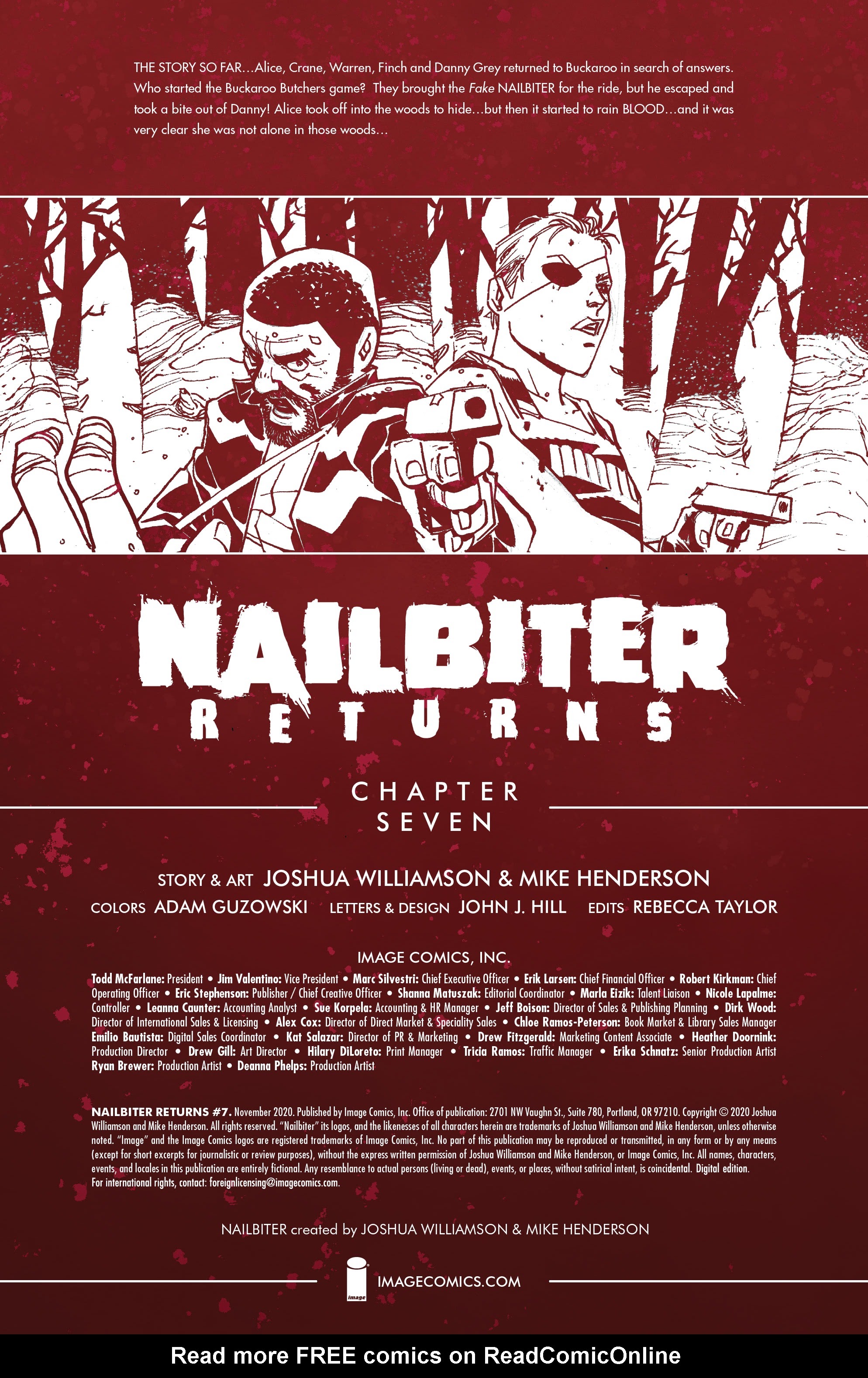 Read online Nailbiter Returns comic -  Issue #7 - 2