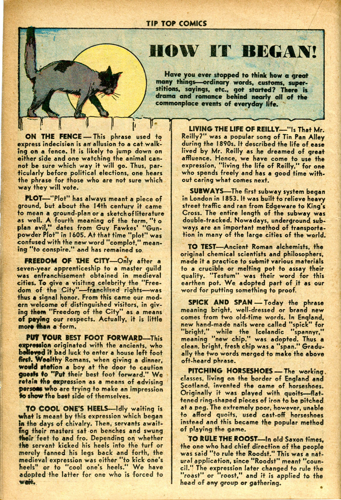 Read online Tip Top Comics comic -  Issue #115 - 20