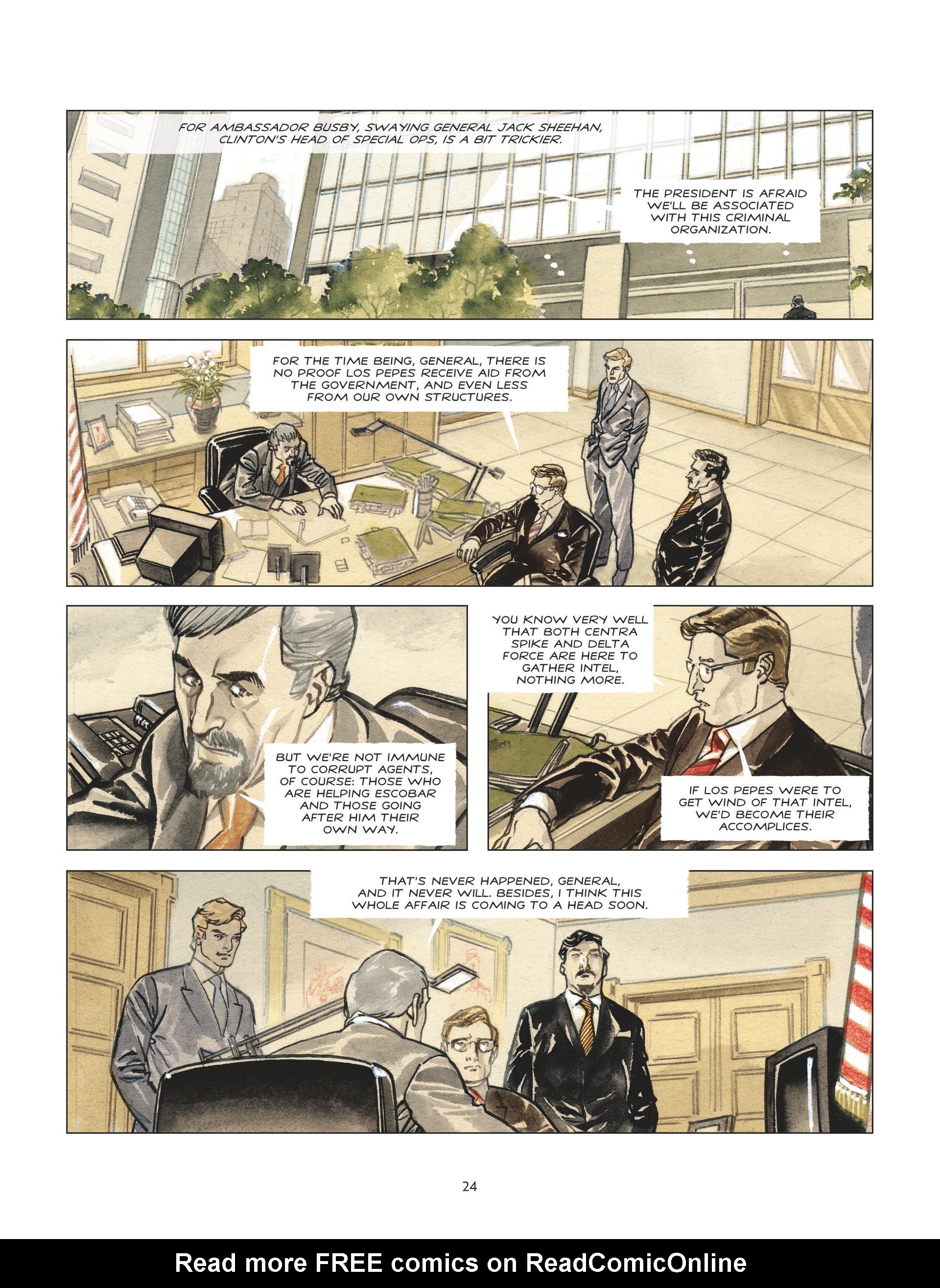 Read online Escobar - El Patrón comic -  Issue #3 - 22