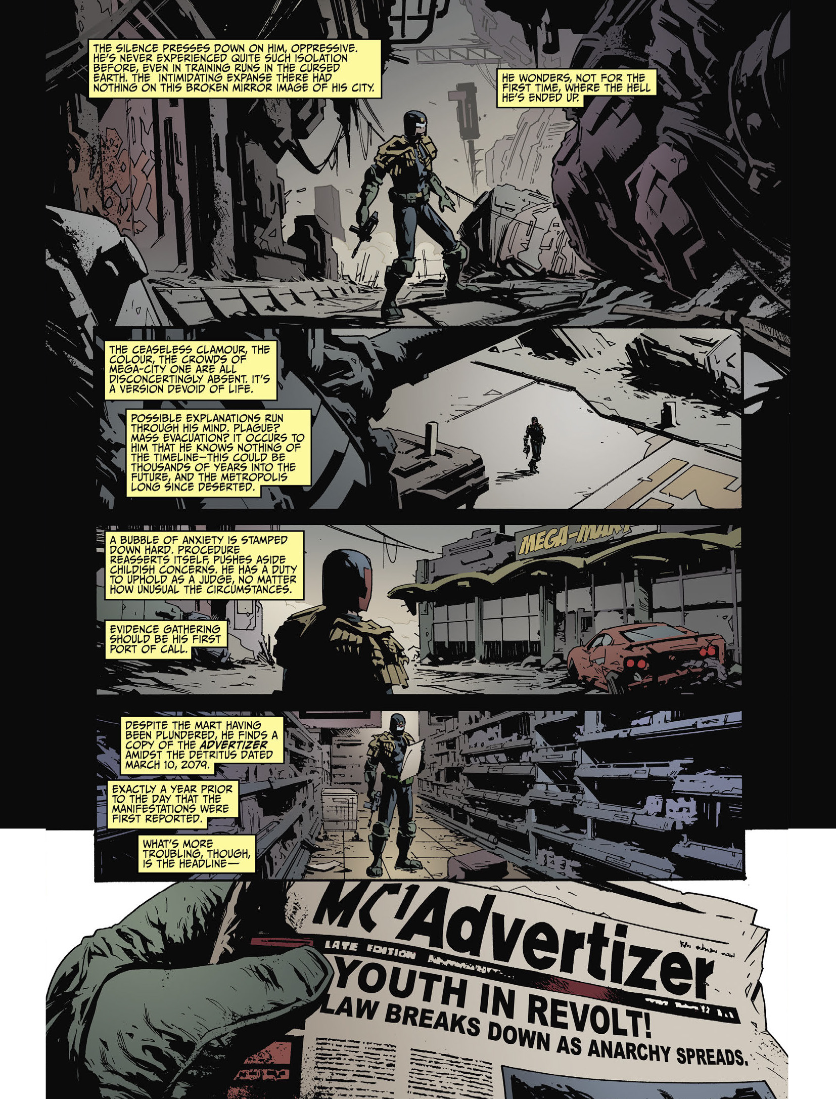 Read online Judge Dredd Megazine (Vol. 5) comic -  Issue #453 - 71