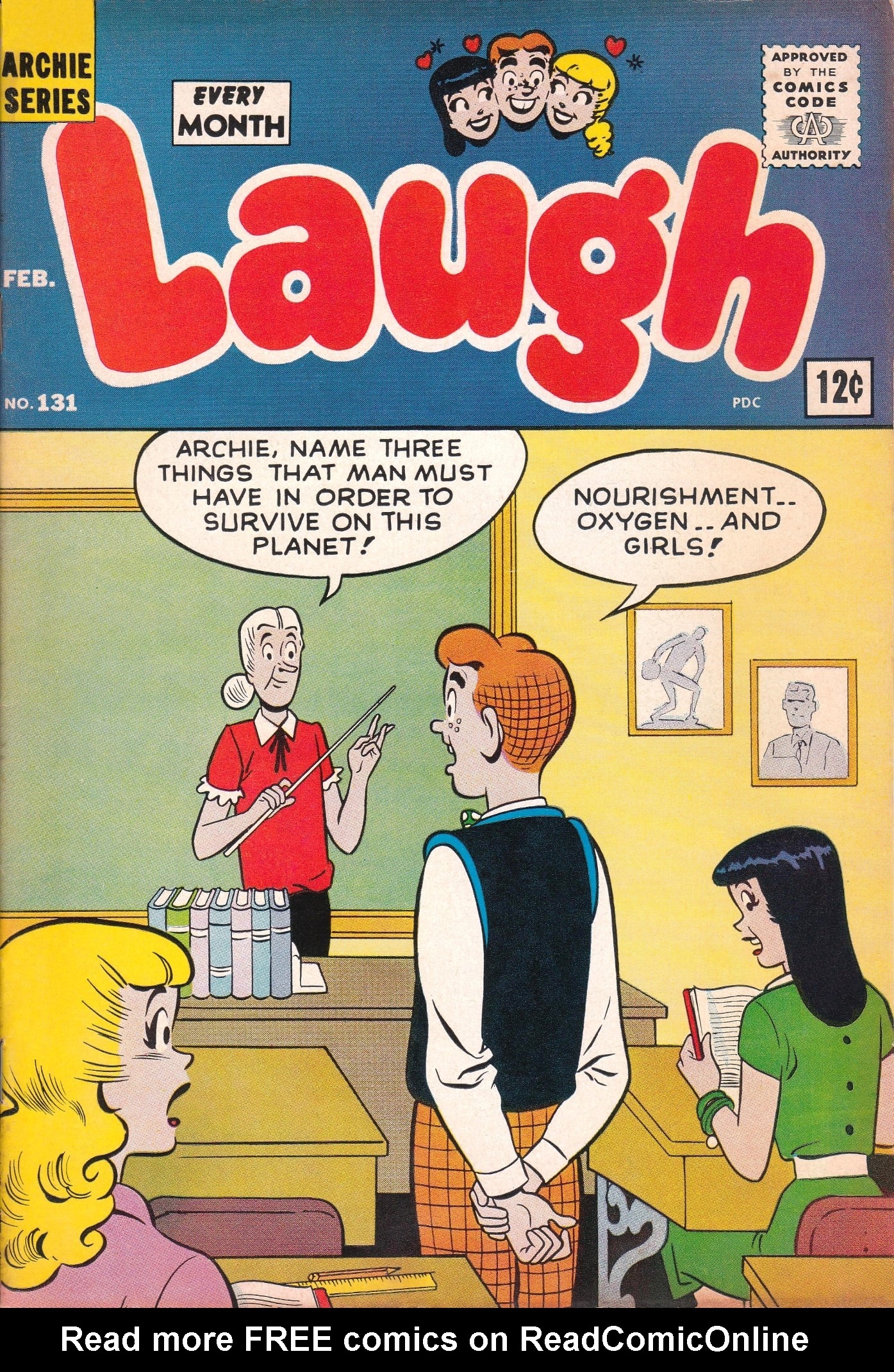 Read online Laugh (Comics) comic -  Issue #131 - 1