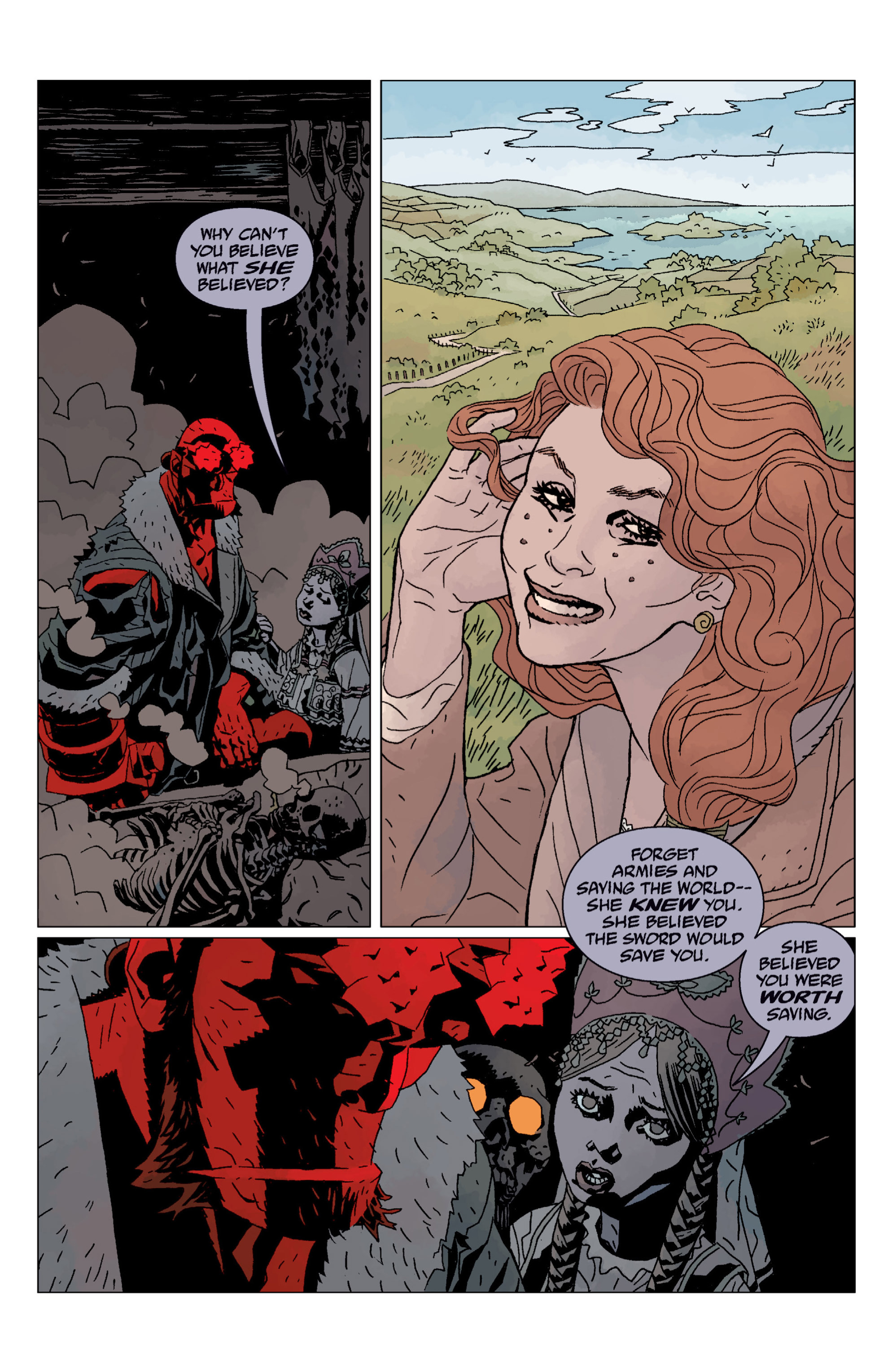 Read online Hellboy comic -  Issue #9 - 161