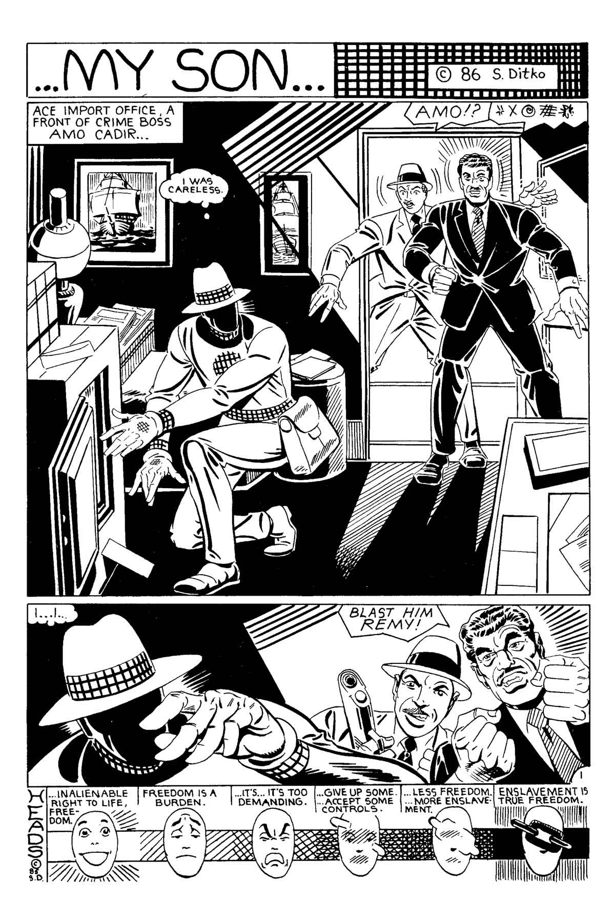 Read online Ditko's World featuring Static comic -  Issue #3 - 3