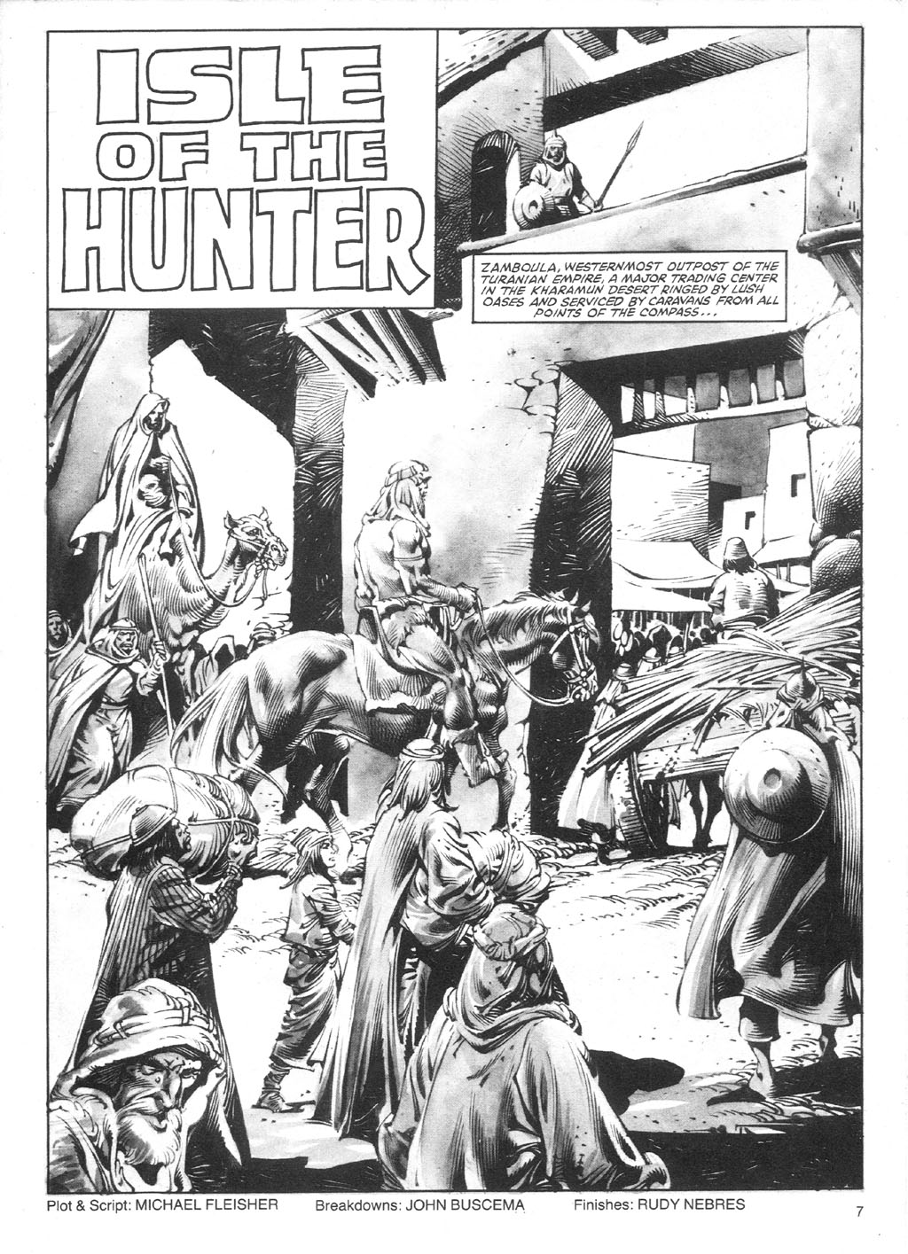 Read online The Savage Sword Of Conan comic -  Issue #88 - 7