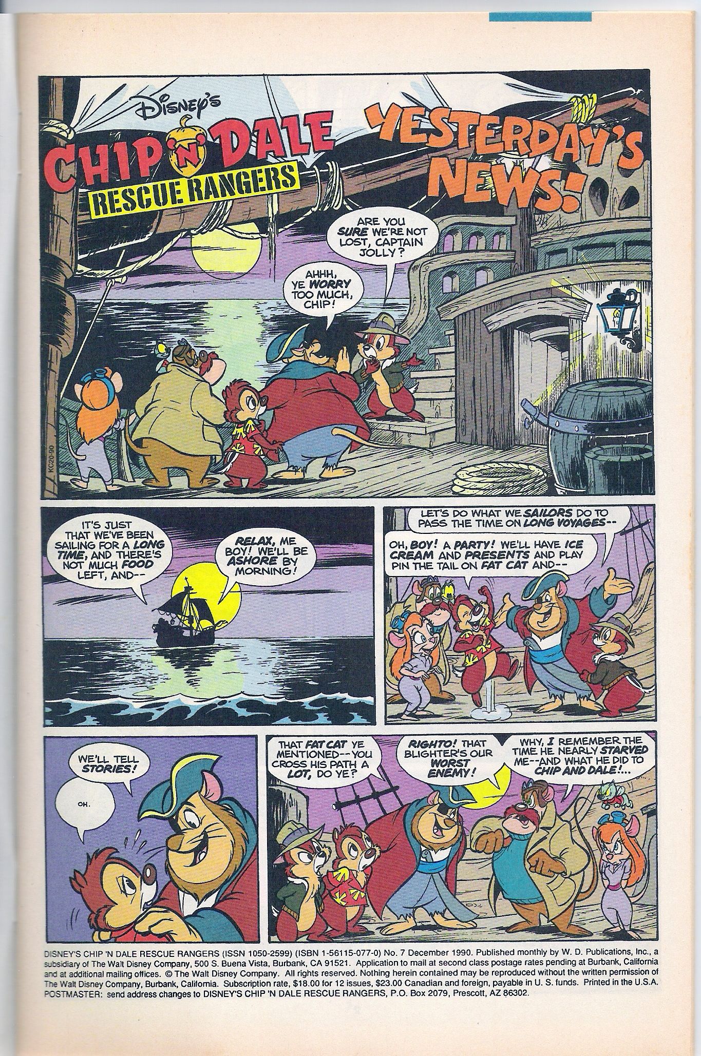 Read online Disney's Chip 'N Dale Rescue Rangers comic -  Issue #7 - 3