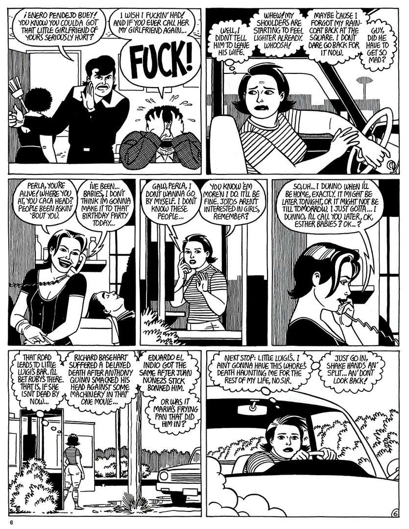 Read online Love and Rockets (1982) comic -  Issue #48 - 8