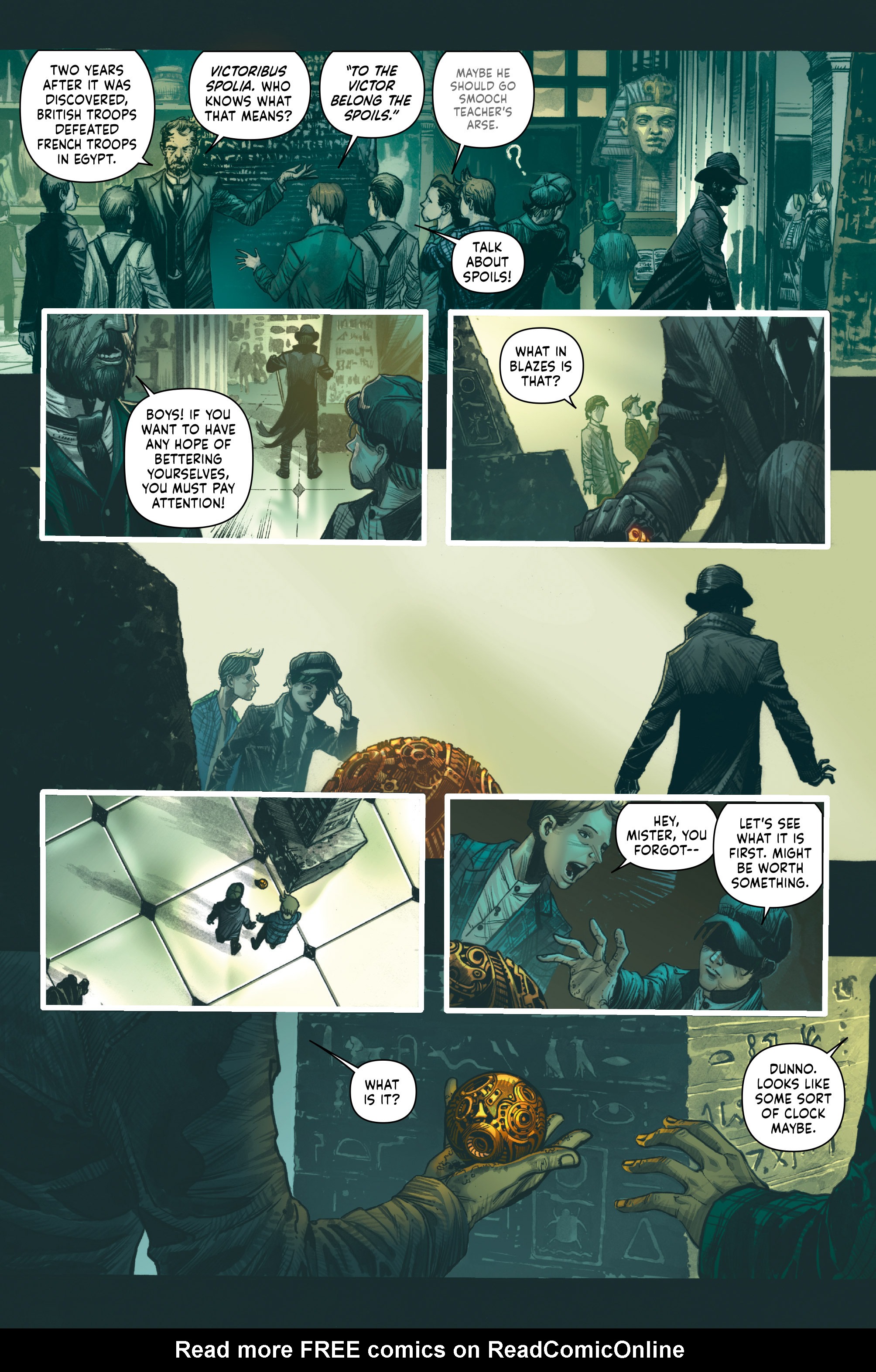 Read online Mycroft comic -  Issue #1 - 4