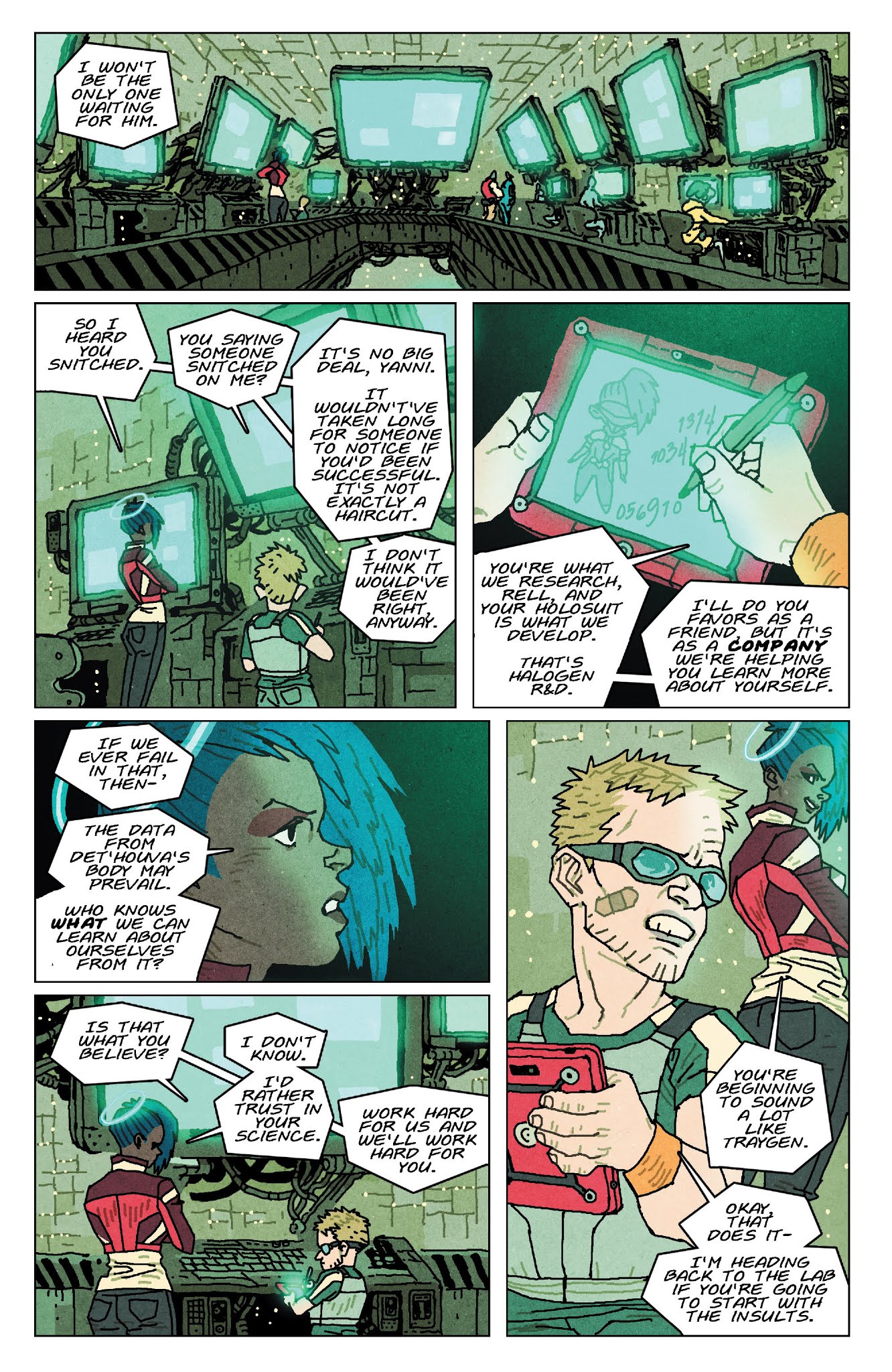 Read online Halogen comic -  Issue #1 - 13