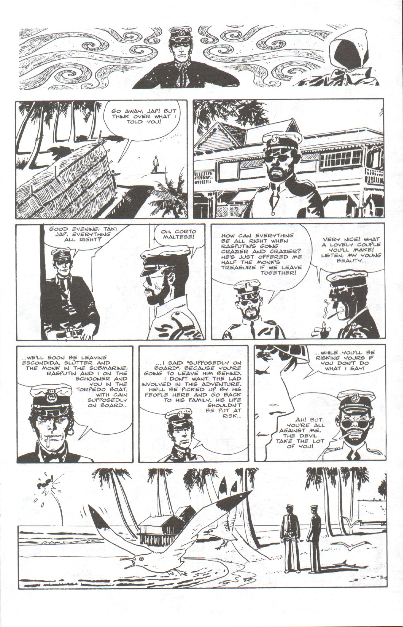 Read online Corto Maltese: Ballad of the Salt Sea comic -  Issue #6 - 17