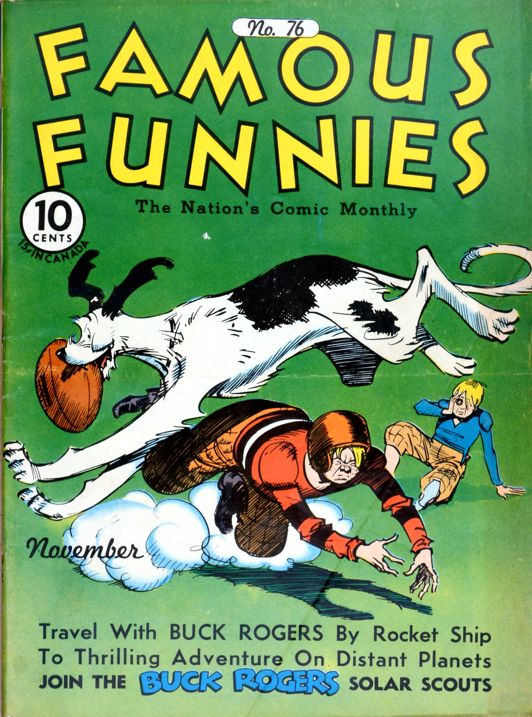 Read online Famous Funnies comic -  Issue #76 - 1
