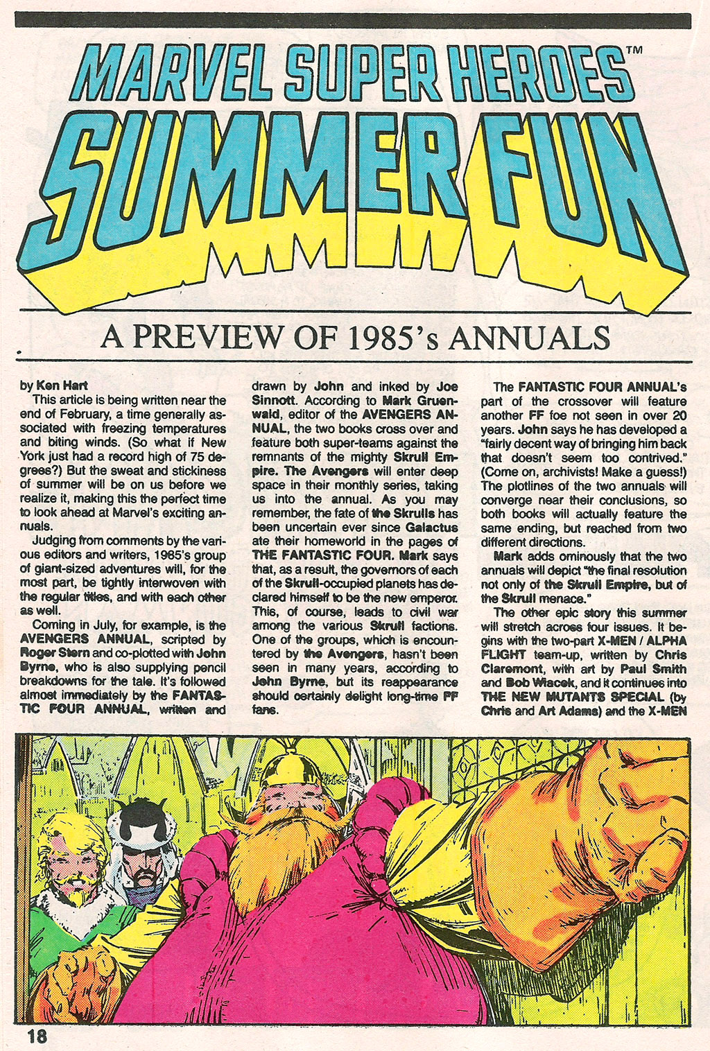 Read online Marvel Age comic -  Issue #30 - 19