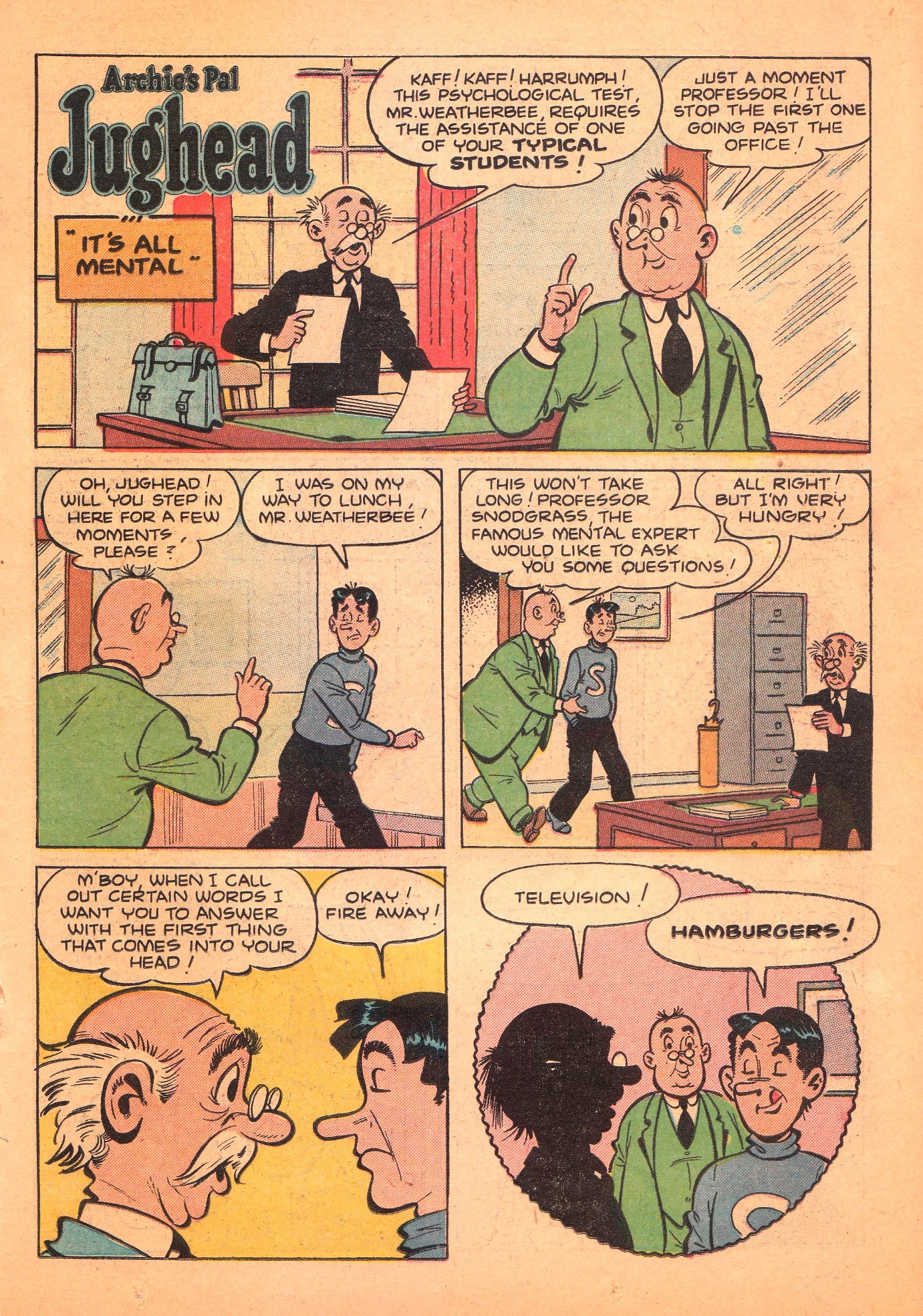 Read online Archie's Pal Jughead comic -  Issue #22 - 19