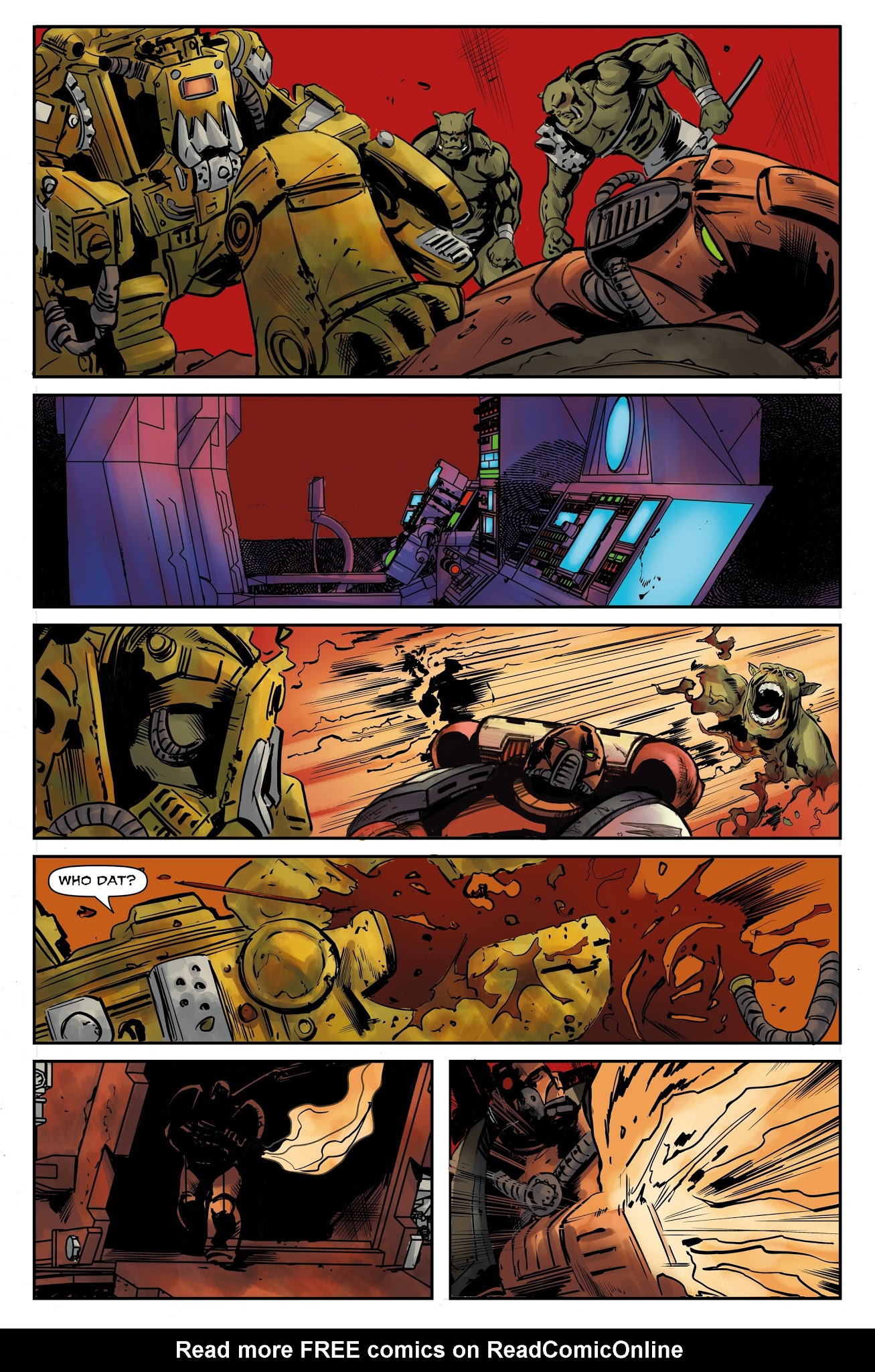 Read online Warhammer 40,000: Dawn of War comic -  Issue #3 - 22