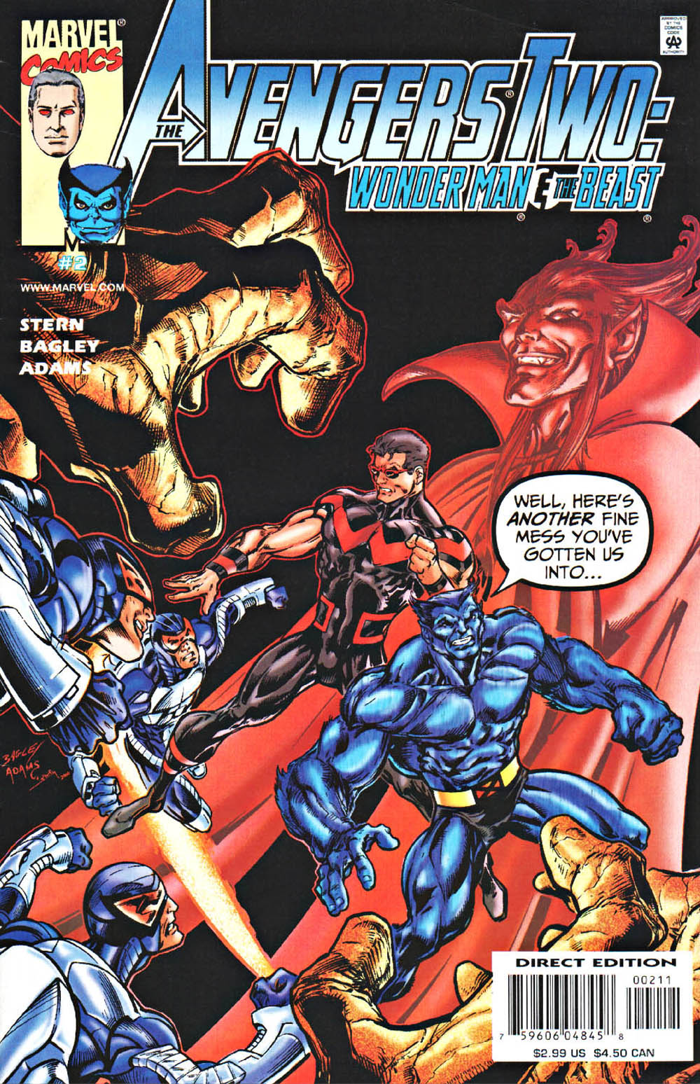Read online Avengers Two: Wonder Man and Beast comic -  Issue #2 - 1