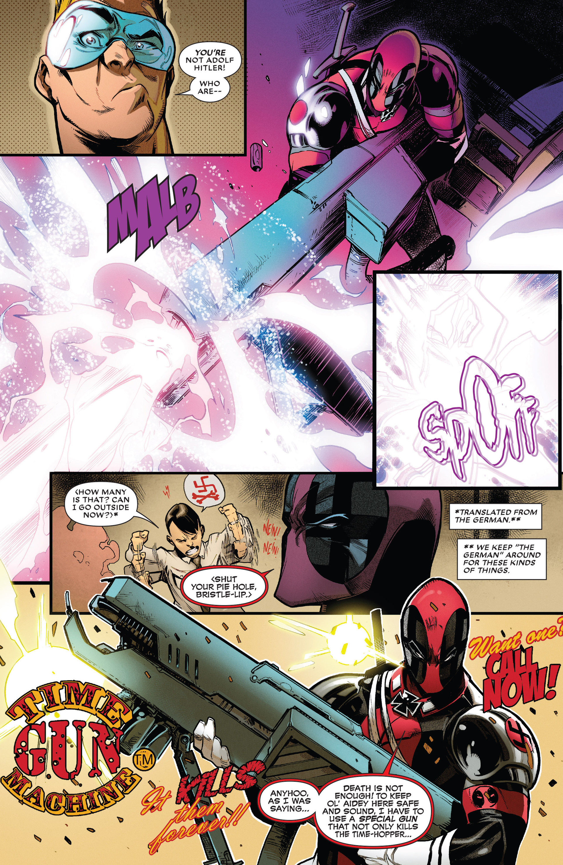 Read online Deadpool vs. X-Force comic -  Issue #4 - 4