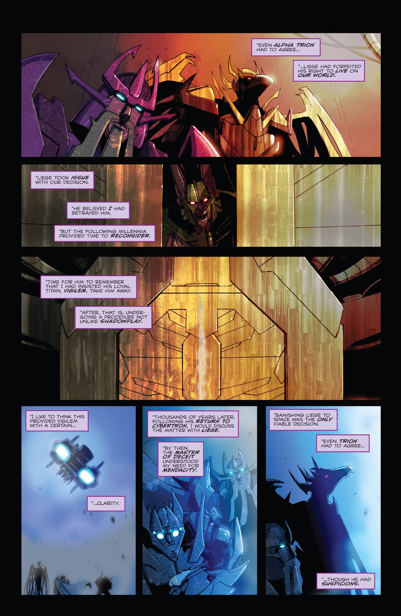 Read online Optimus Prime comic -  Issue #18 - 19
