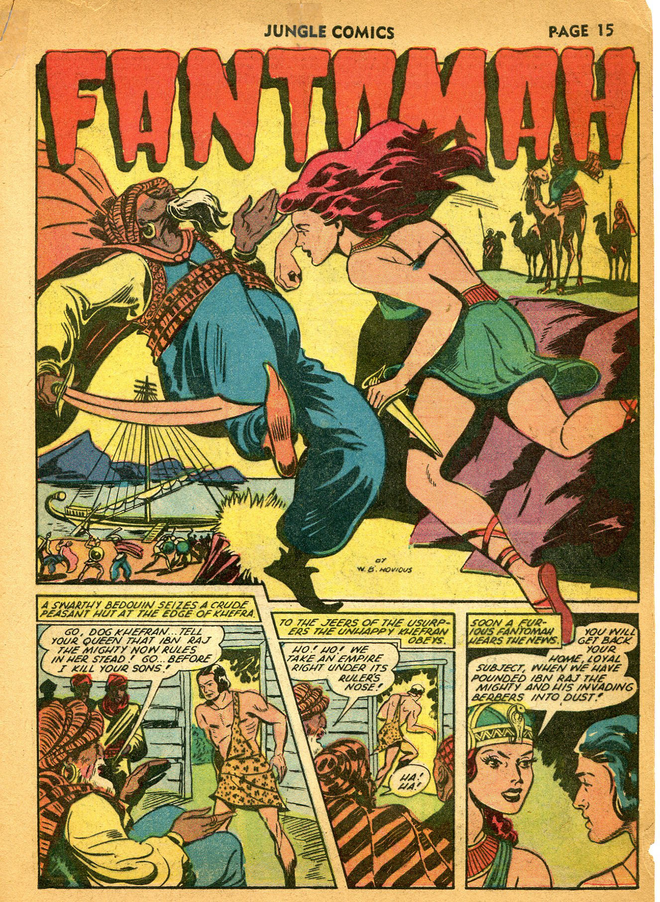 Read online Jungle Comics comic -  Issue #35 - 17