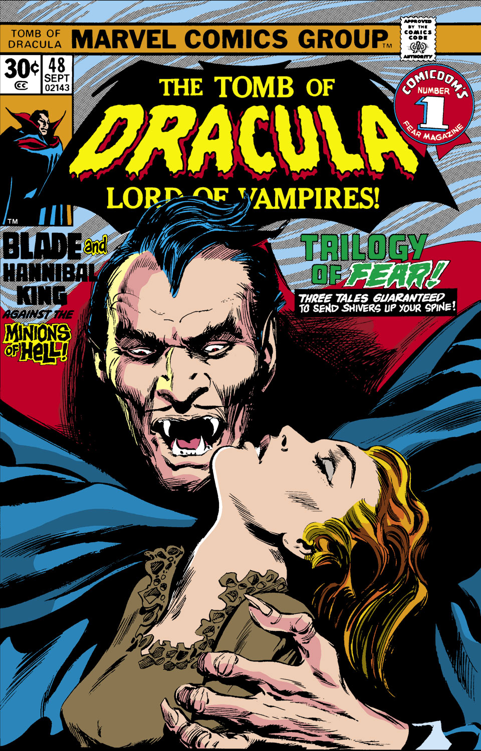 Read online Tomb of Dracula (1972) comic -  Issue #48 - 1