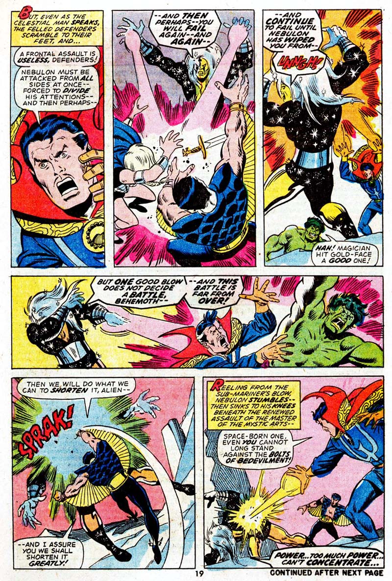 Read online The Defenders (1972) comic -  Issue #14 - 13