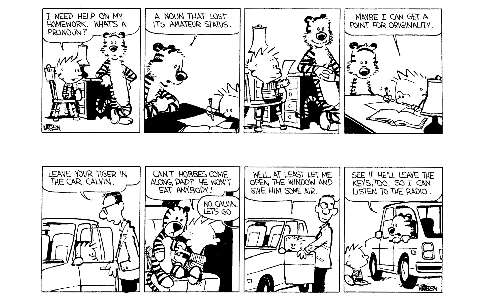 Read online Calvin and Hobbes comic -  Issue #1 - 62