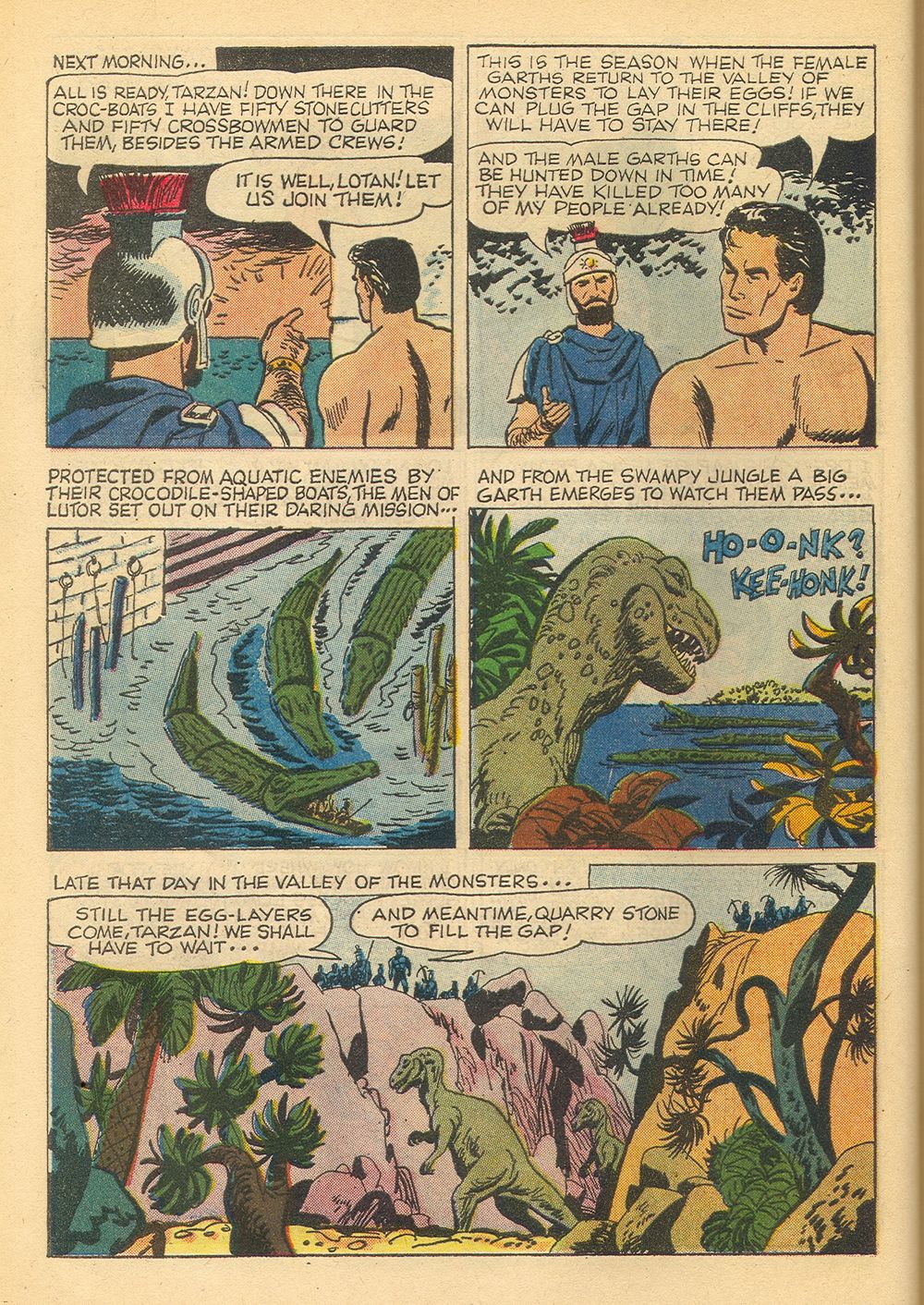 Read online Tarzan (1948) comic -  Issue #51 - 76