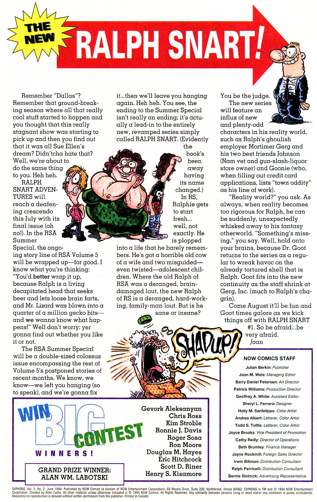 Read online Syphons (1994) comic -  Issue #2 - 29