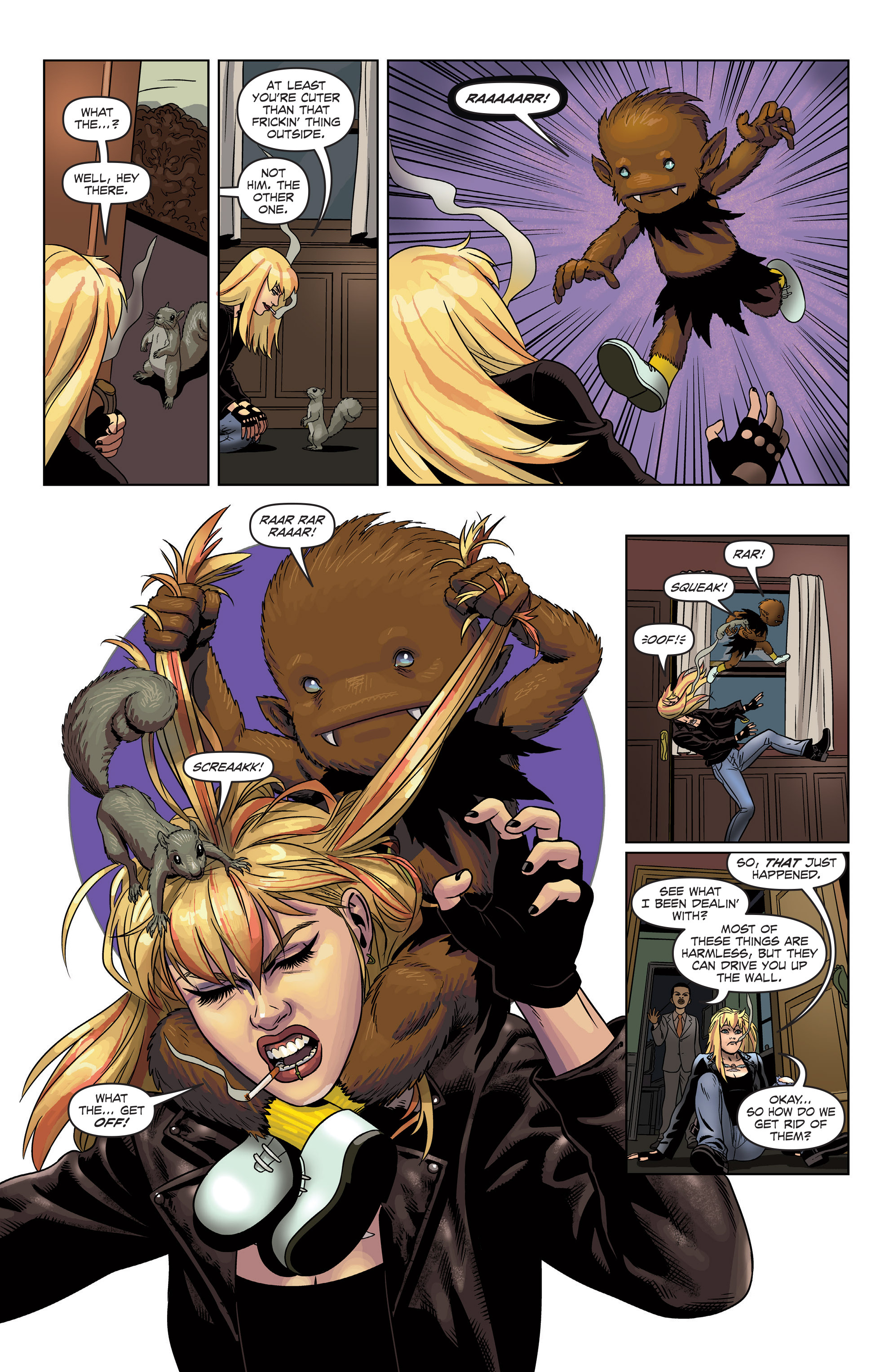 Read online Mercy Sparx (2013) comic -  Issue #6 - 17