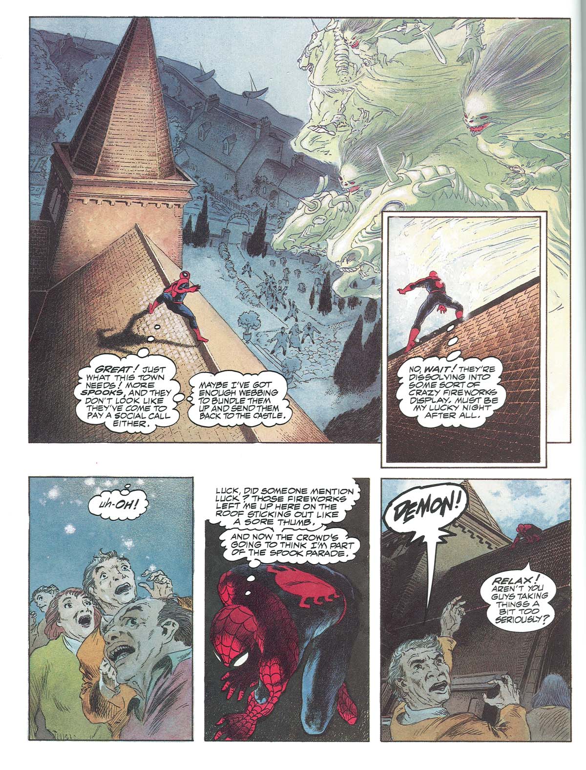 Read online Marvel Graphic Novel comic -  Issue #63 - Spider-Man - Spirits of the Earth - 37