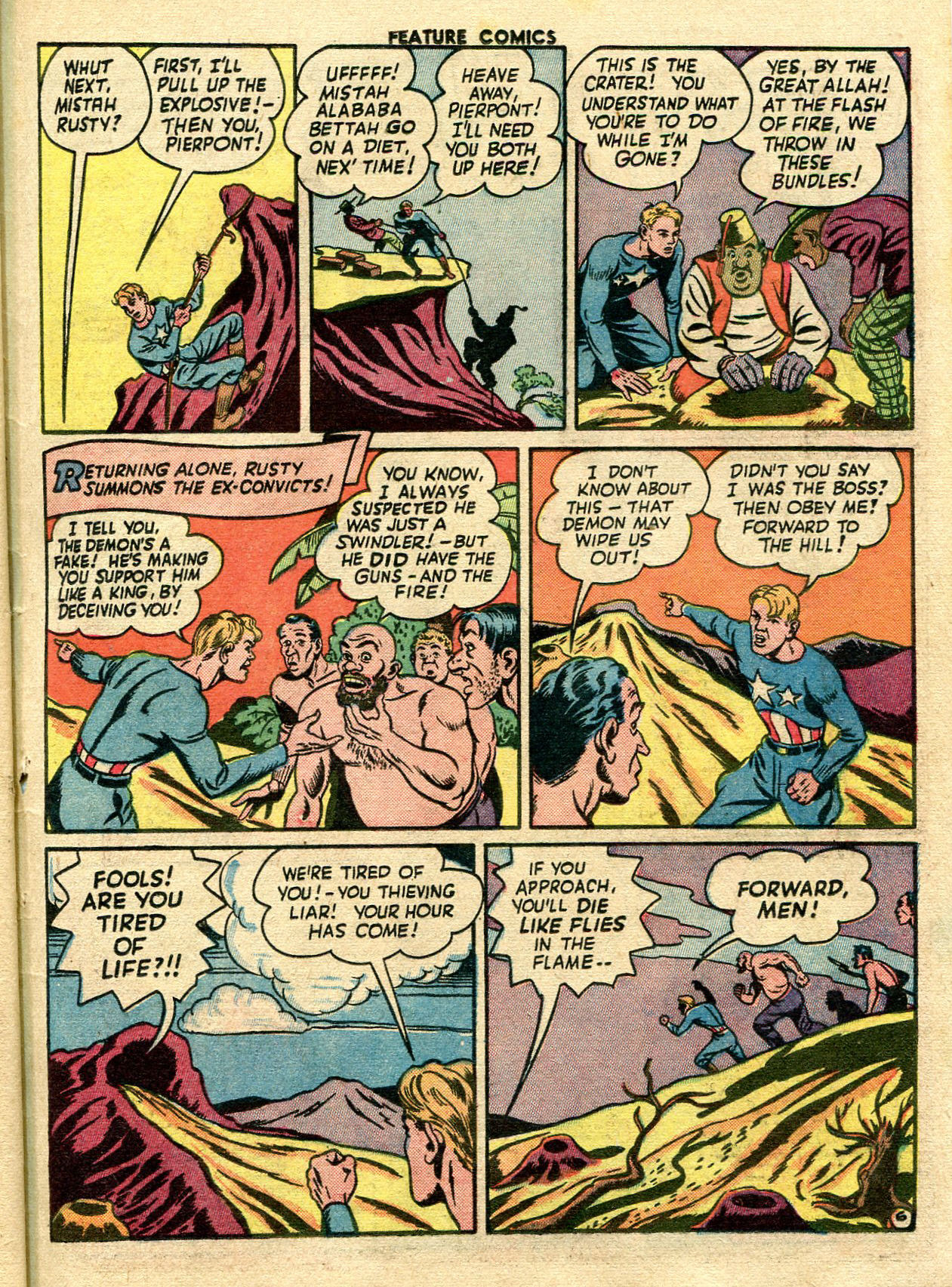 Read online Feature Comics comic -  Issue #74 - 57