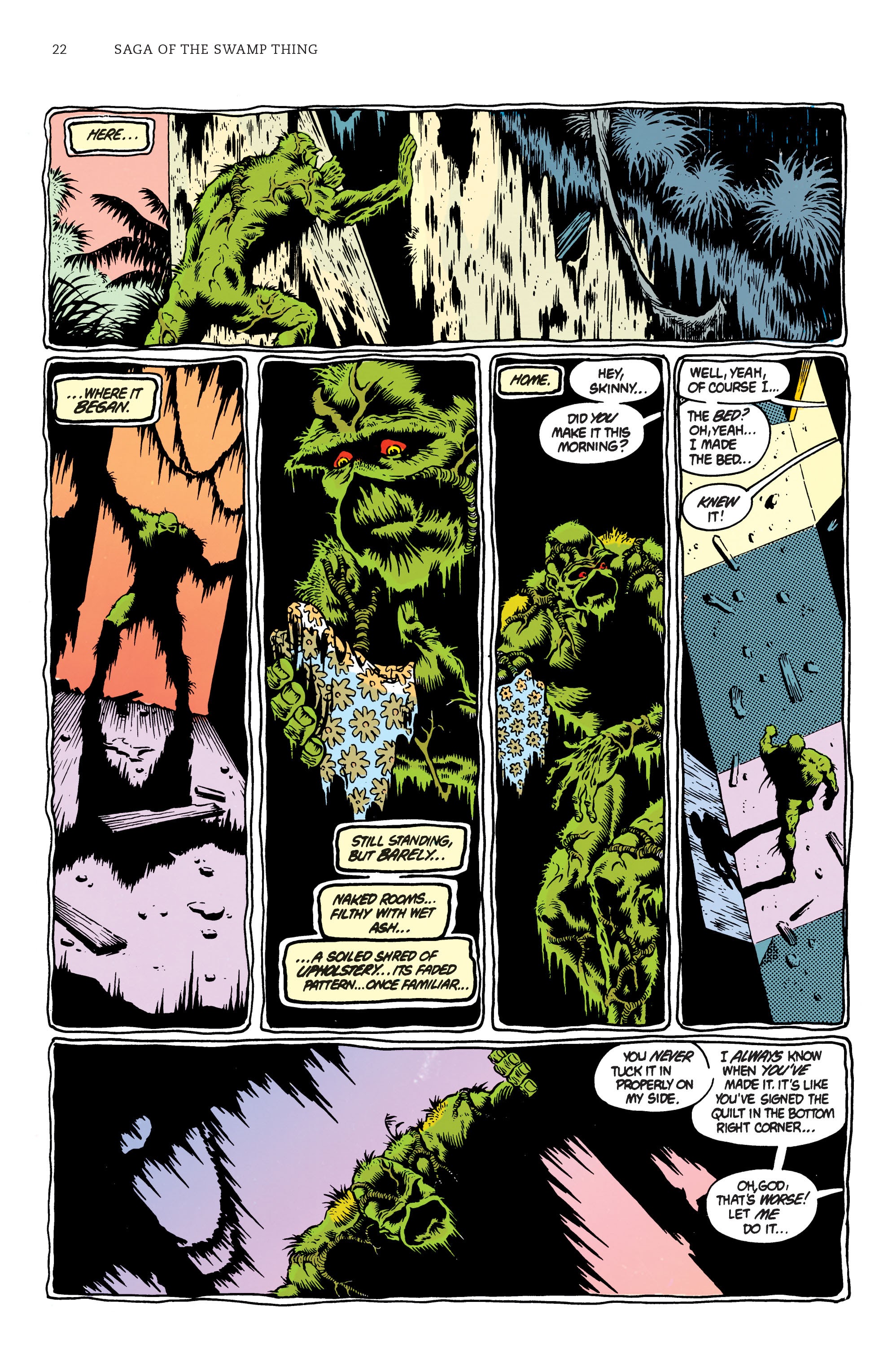 Read online Saga of the Swamp Thing comic -  Issue # TPB 2 (Part 1) - 23