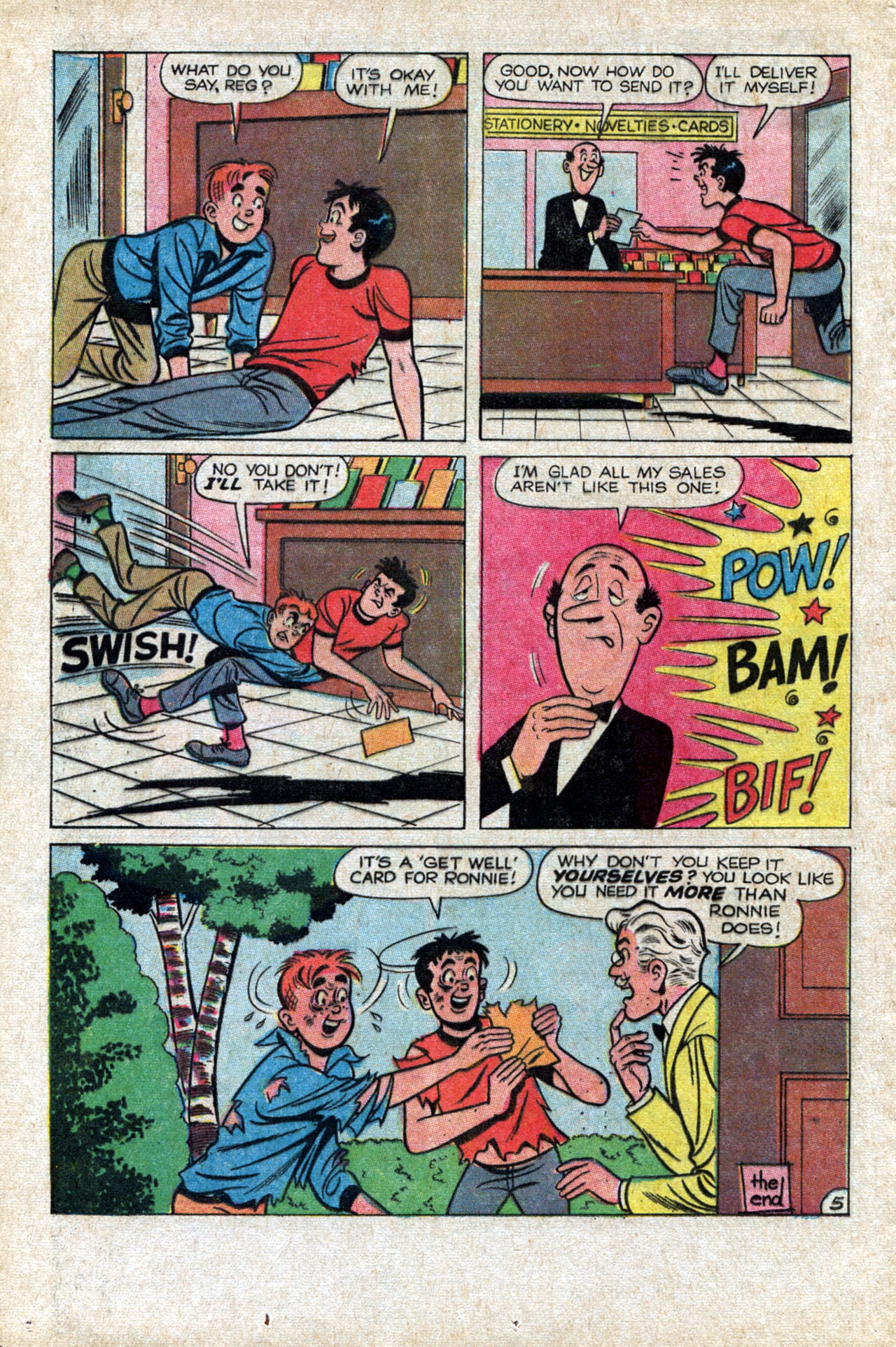 Read online Reggie and Me (1966) comic -  Issue #21 - 24