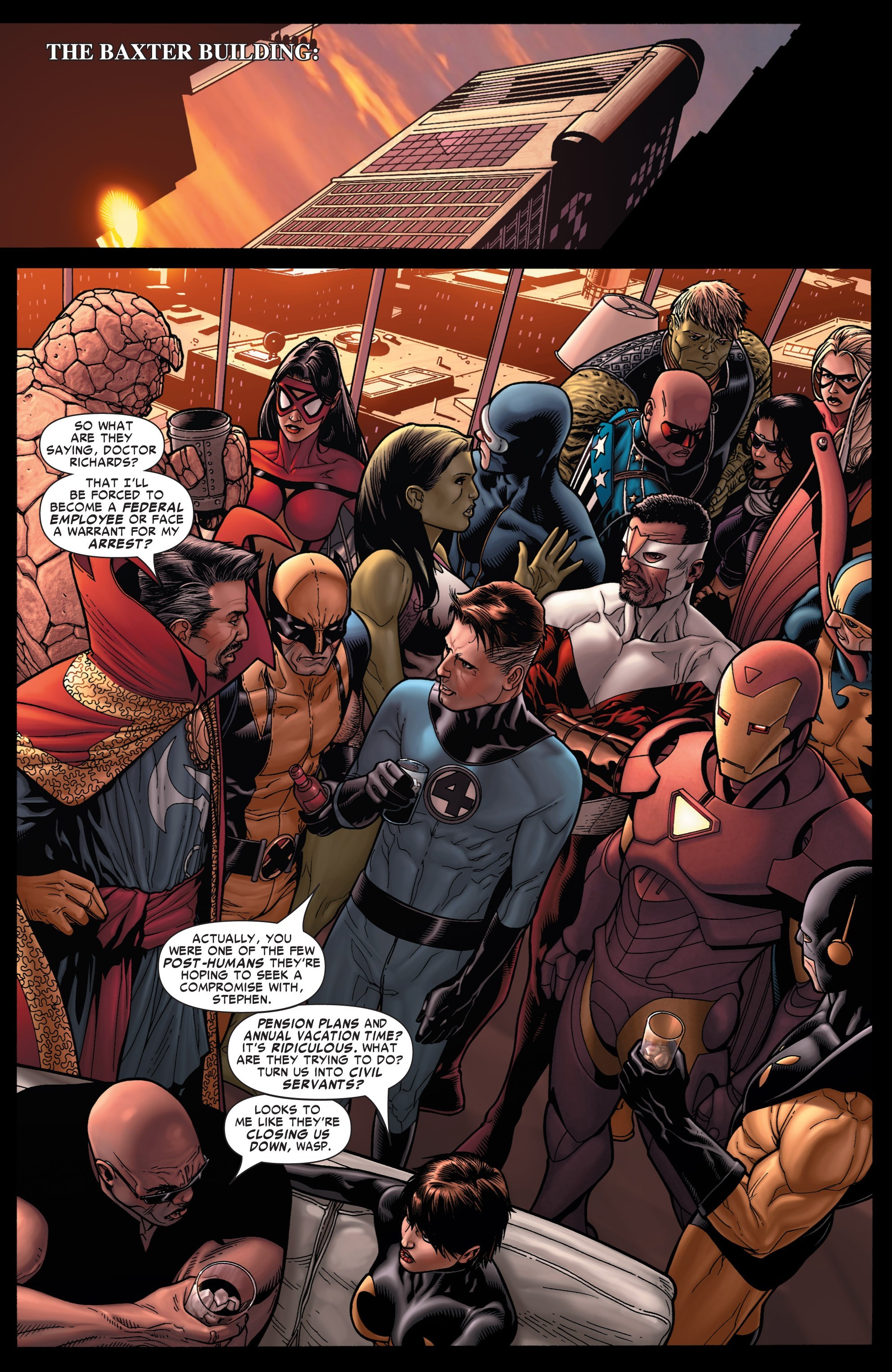 Read online Civil War (2006) comic -  Issue #1 - 19