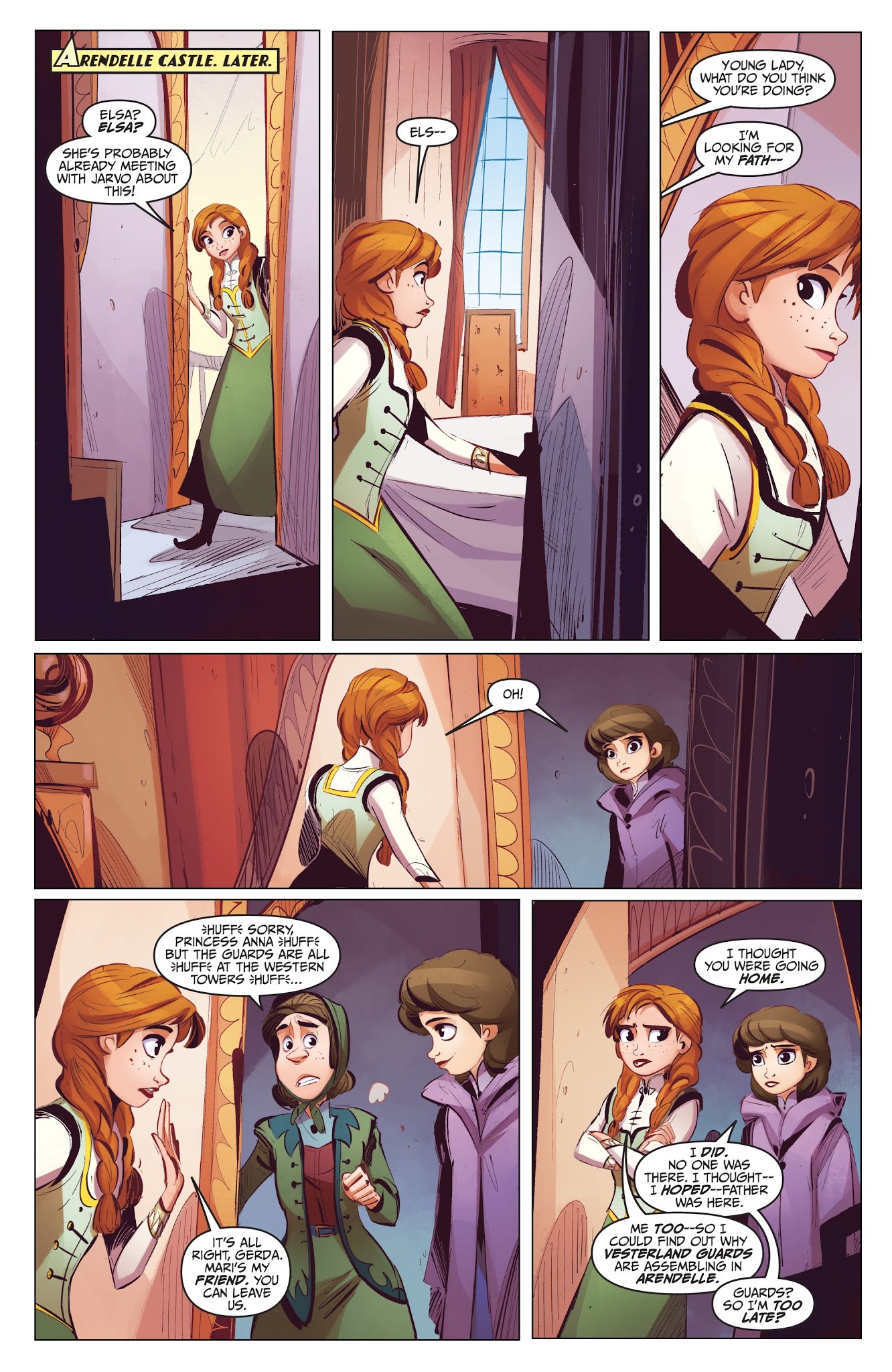 Read online Disney Frozen: Breaking Boundaries comic -  Issue #3 - 20