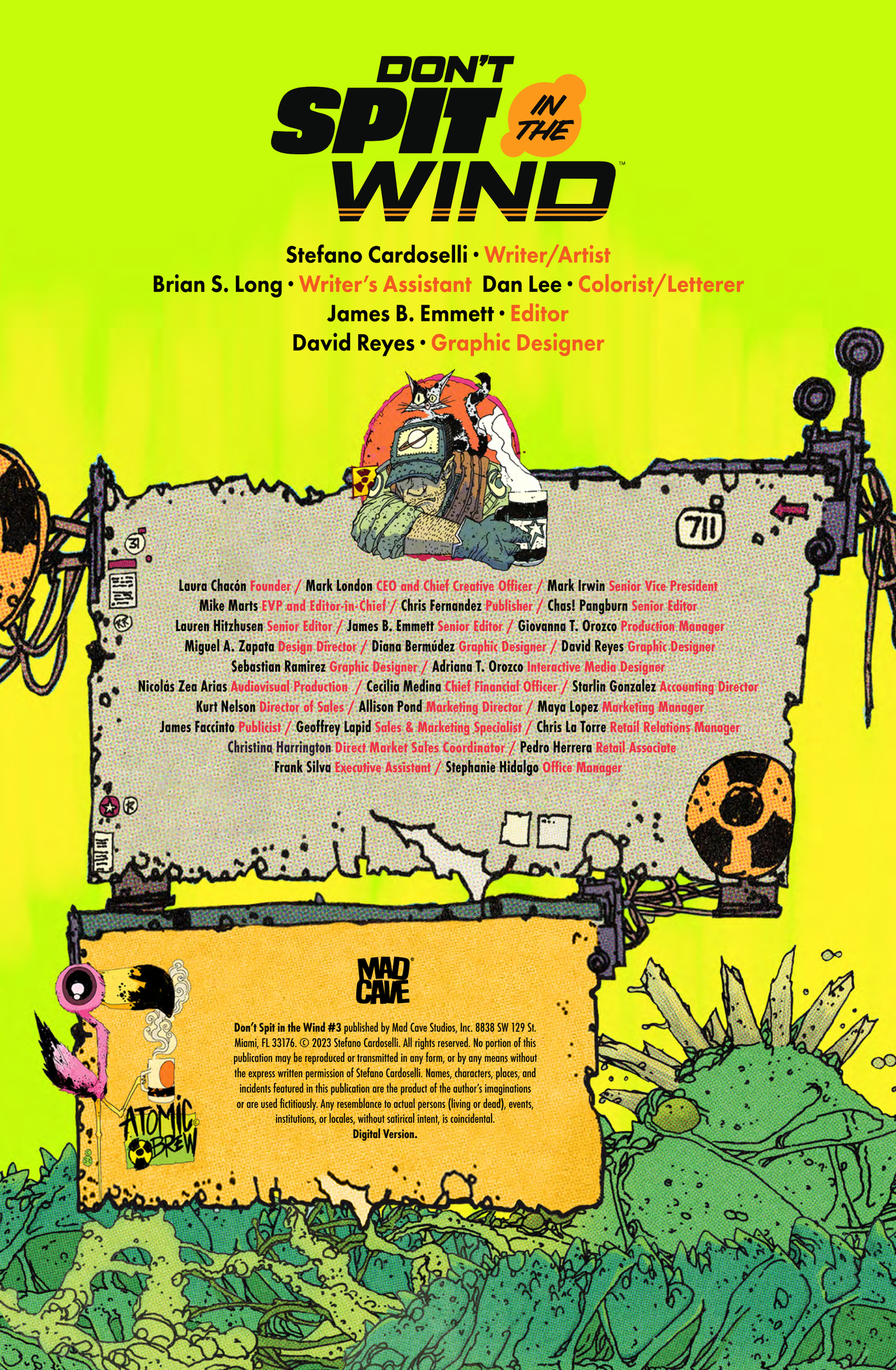 Read online Don't Spit in the Wind comic -  Issue #3 - 2