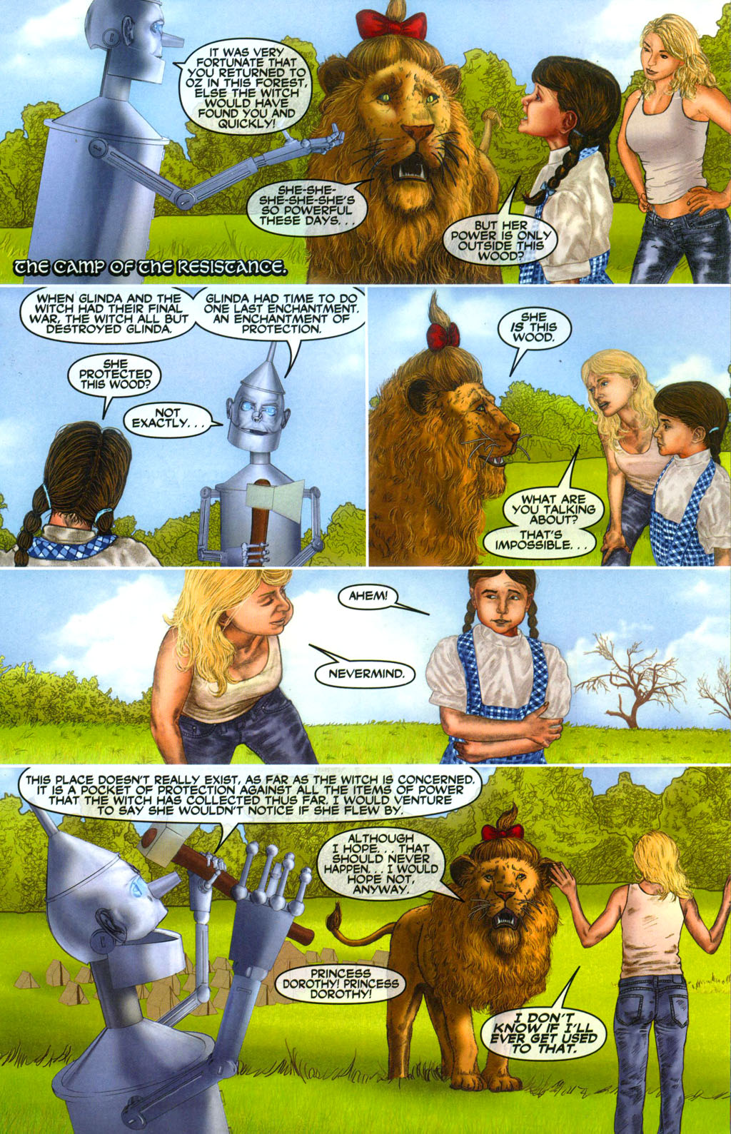 Read online The Oz/Wonderland Chronicles comic -  Issue #2 - 14