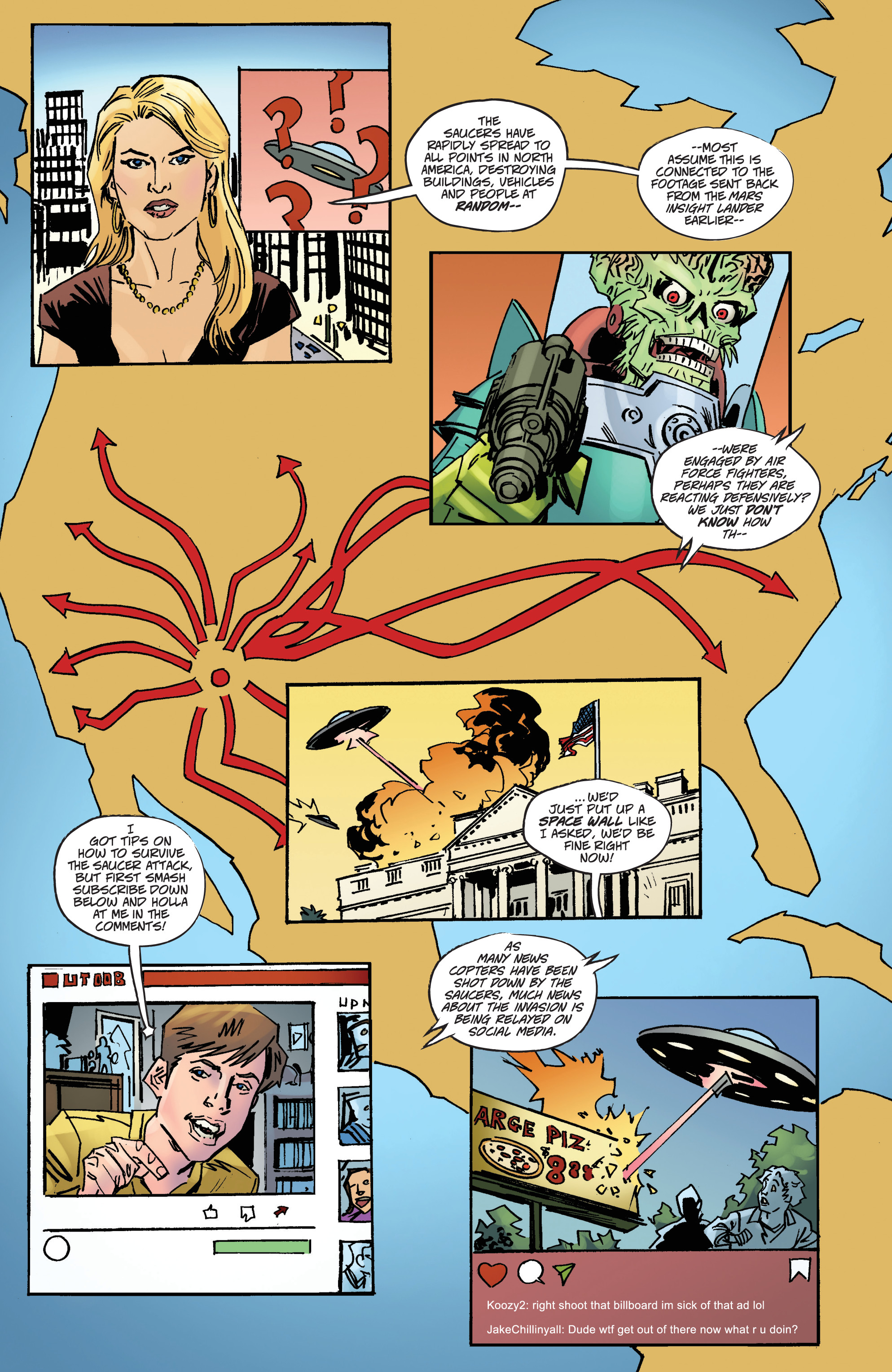 Read online Warlord of Mars Attacks comic -  Issue #2 - 6