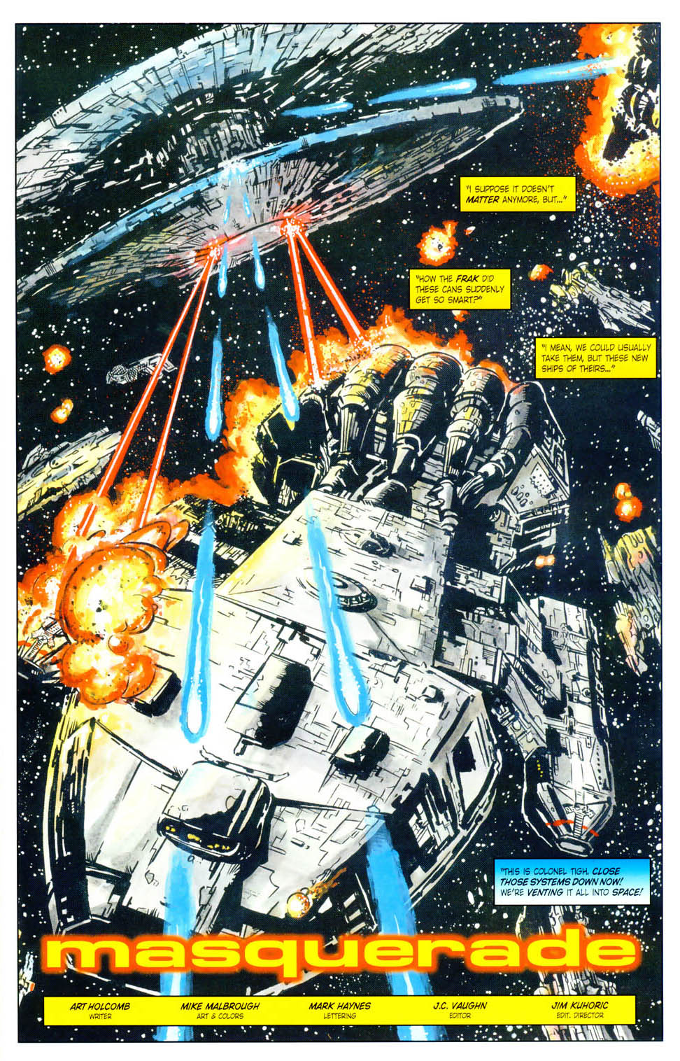 Read online Battlestar Galactica (1999) comic -  Issue #1 - 22