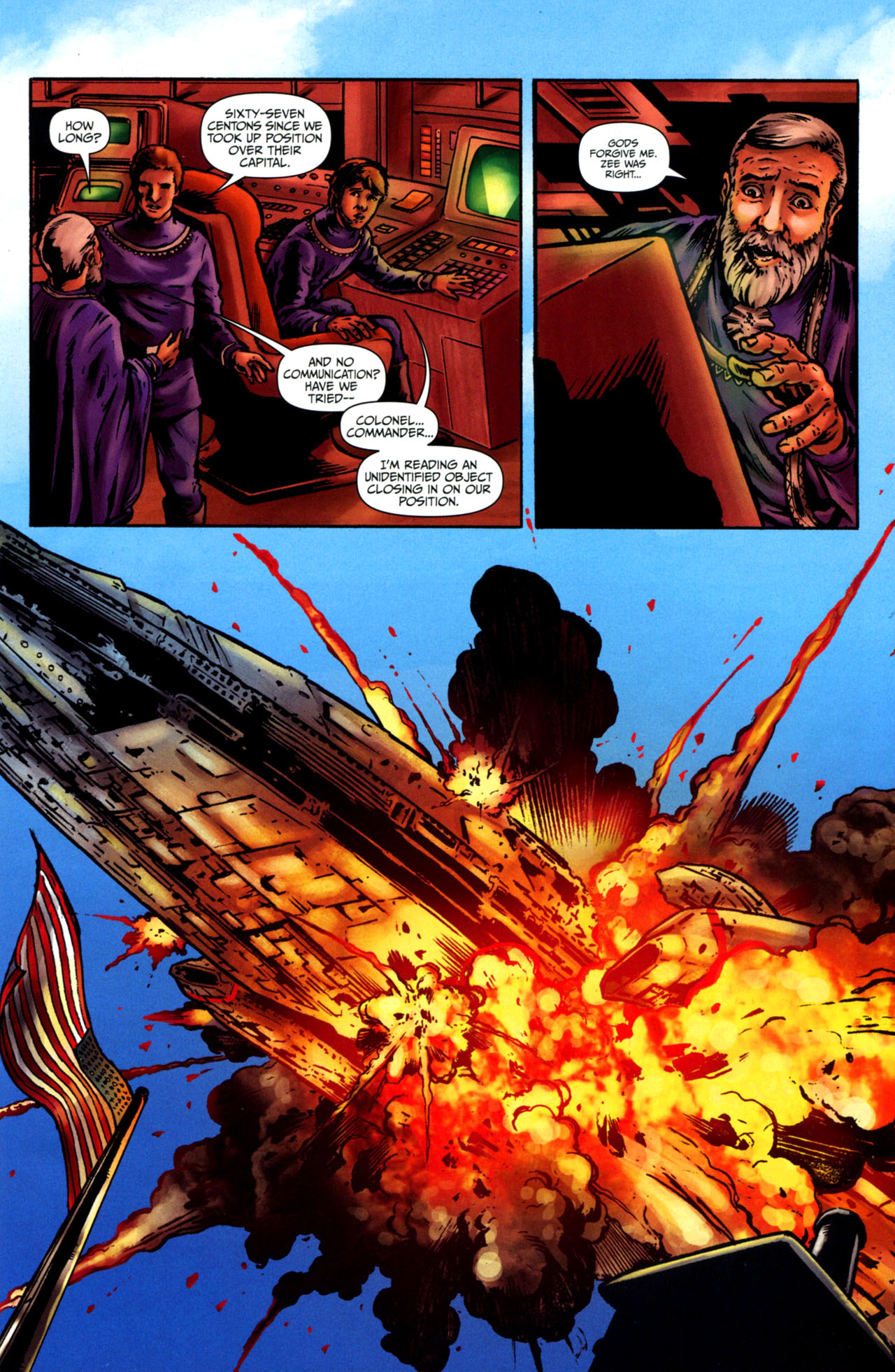 Read online Galactica 1980 comic -  Issue #1 - 21