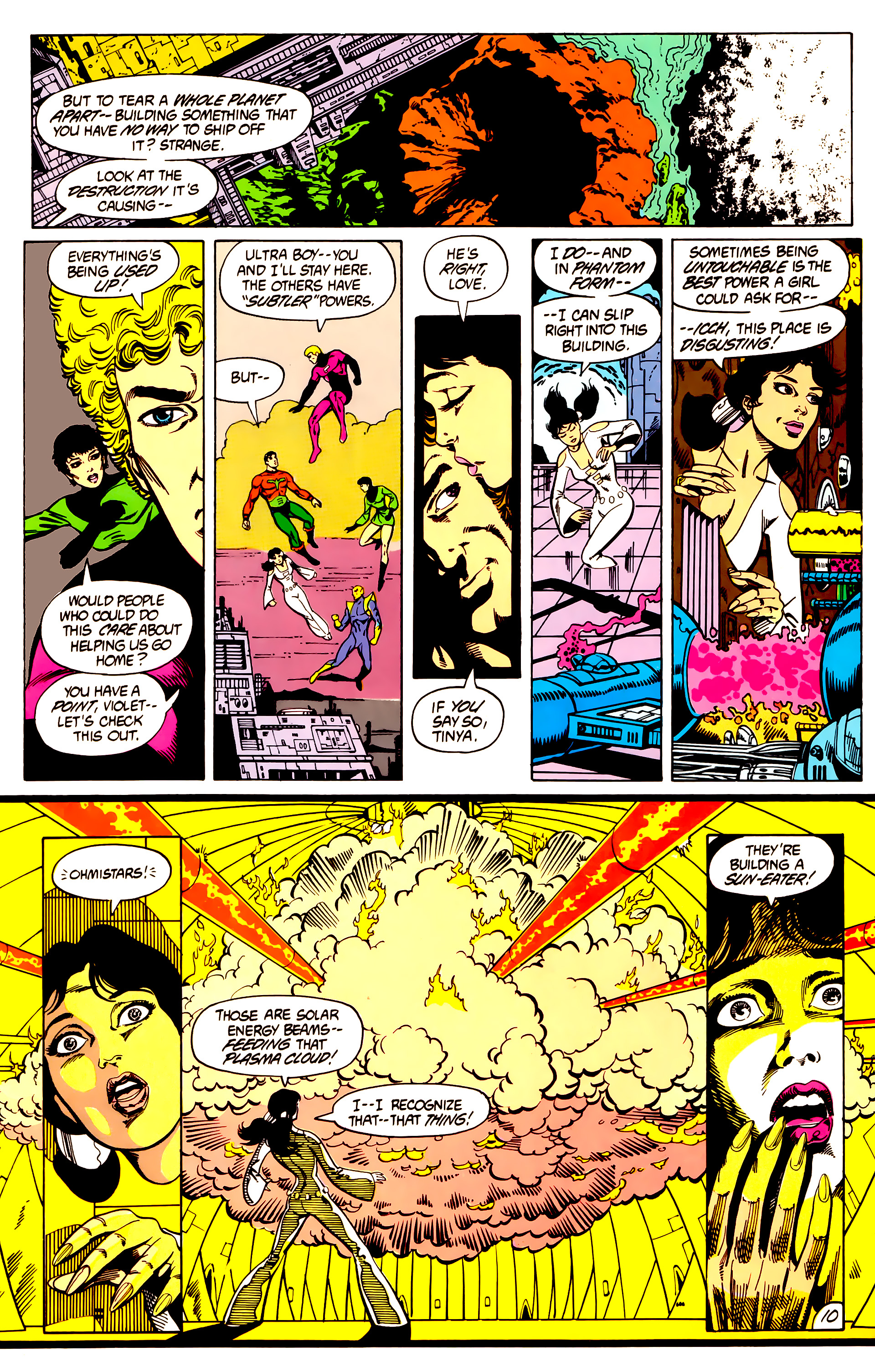 Read online Legion of Super-Heroes (1984) comic -  Issue #7 - 12