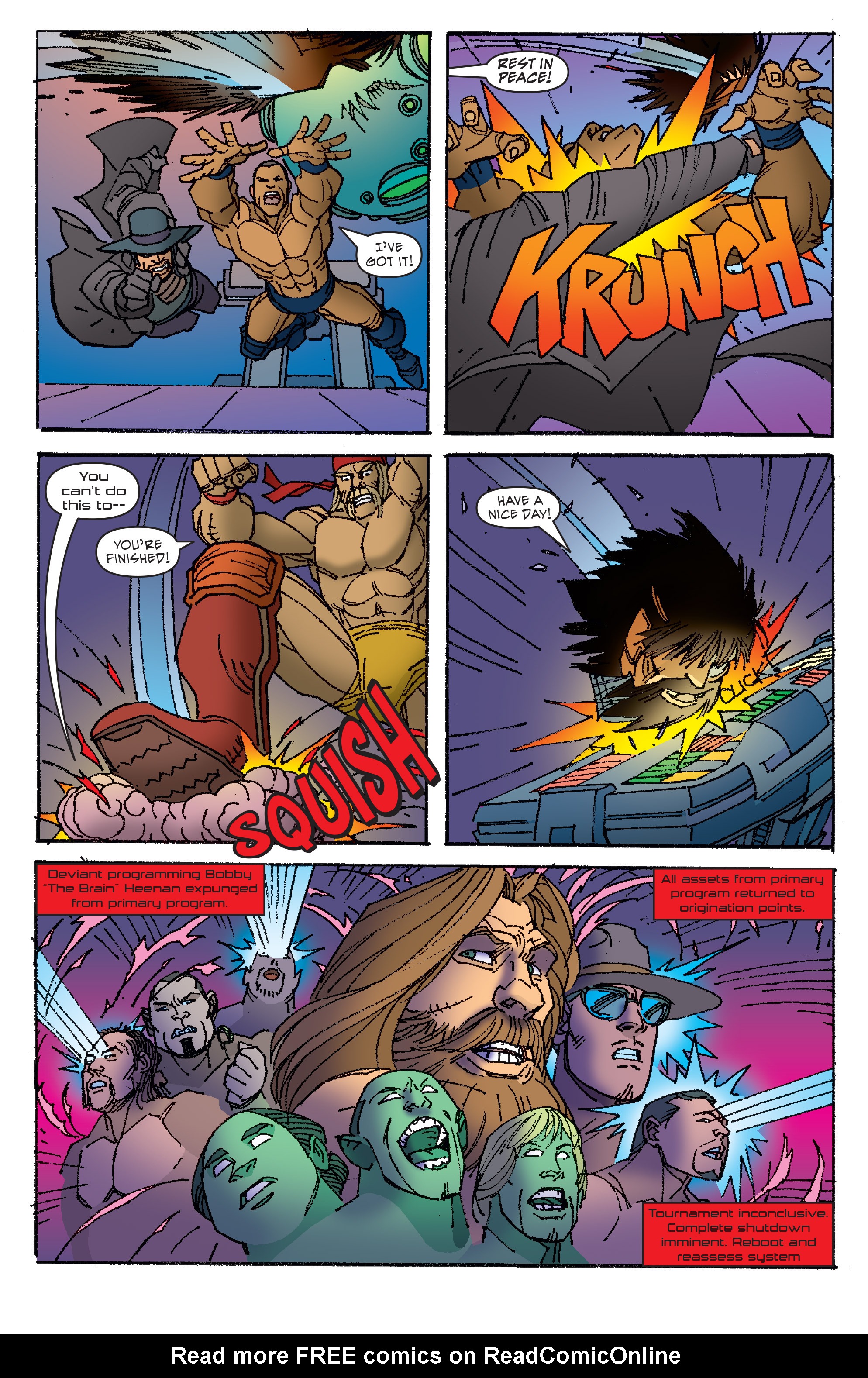 Read online WWE Superstars comic -  Issue #12 - 21