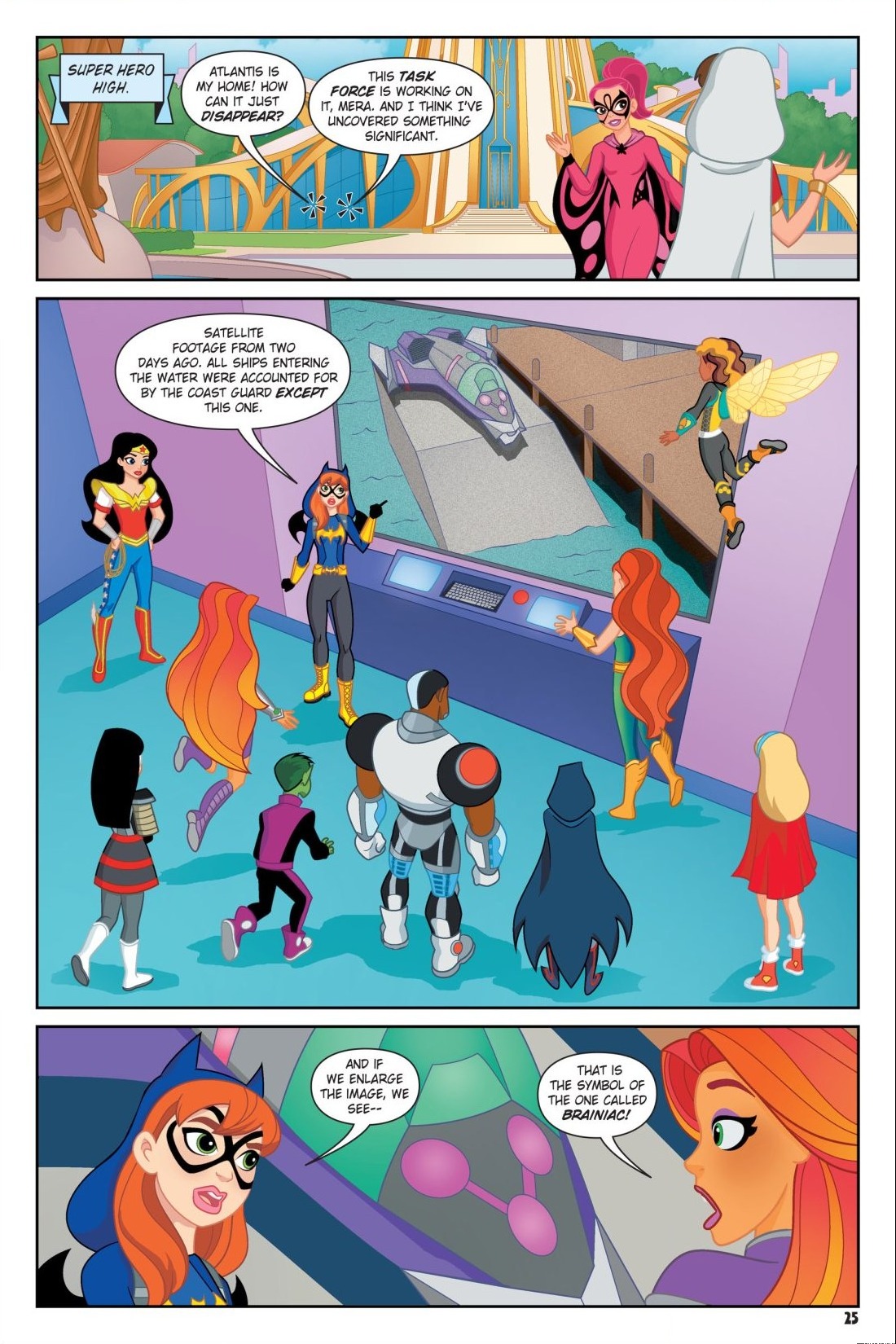 Read online DC Super Hero Girls: Search for Atlantis comic -  Issue # TPB - 25