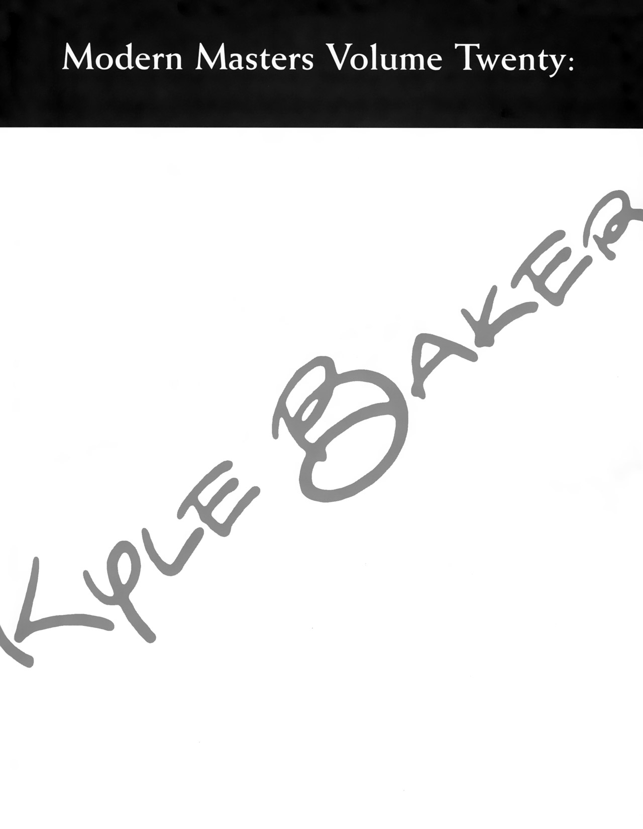 Read online Modern Masters comic -  Issue #20 - 2