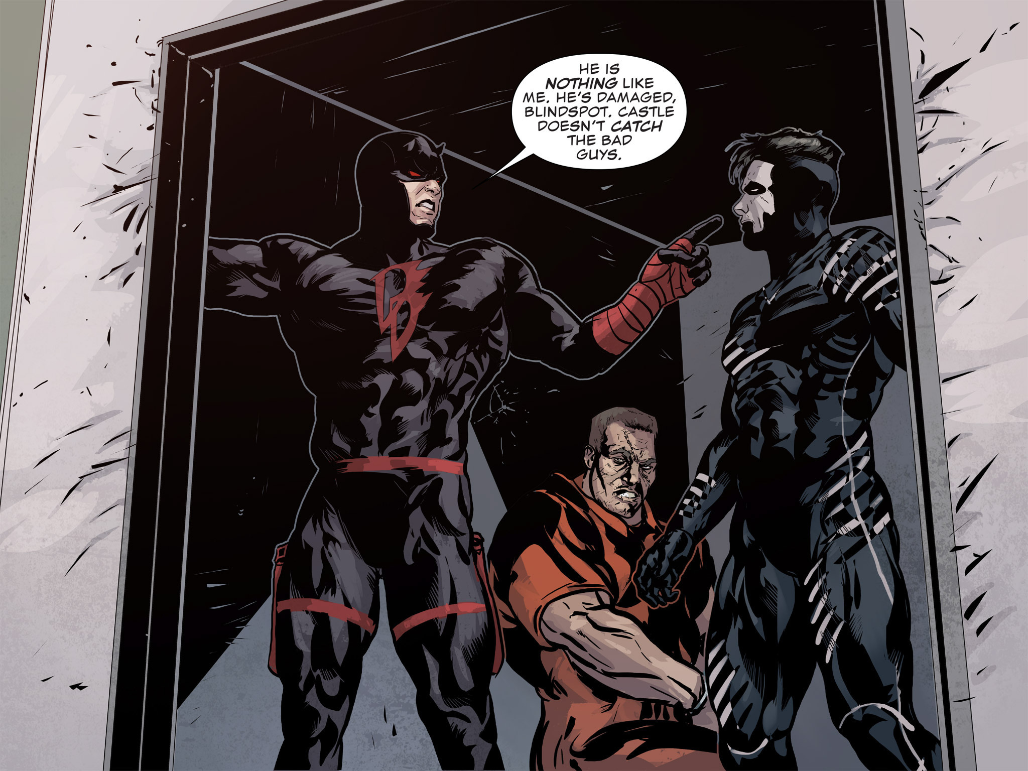 Read online Daredevil / Punisher : The Seventh Circle comic -  Issue #2 - 22